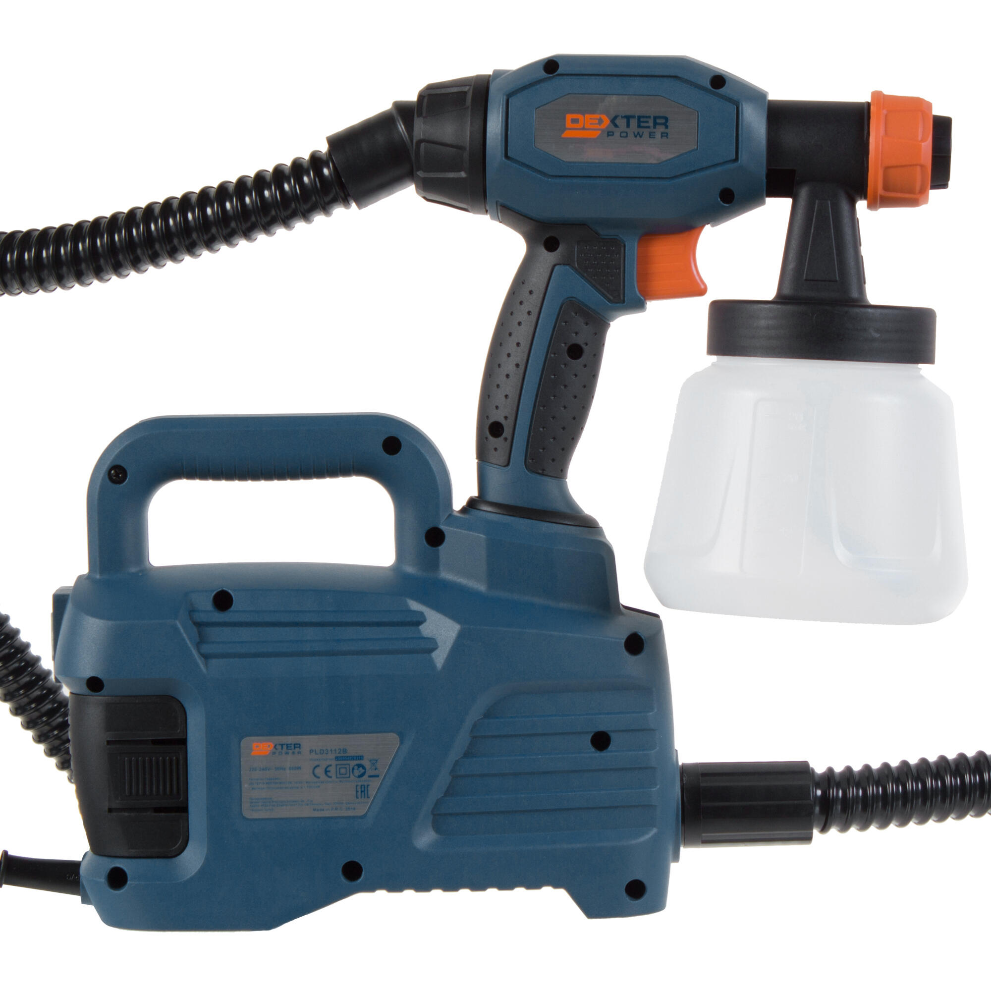 Pistola elettrica per verniciatura DEXTER HVLP 600 W - 6