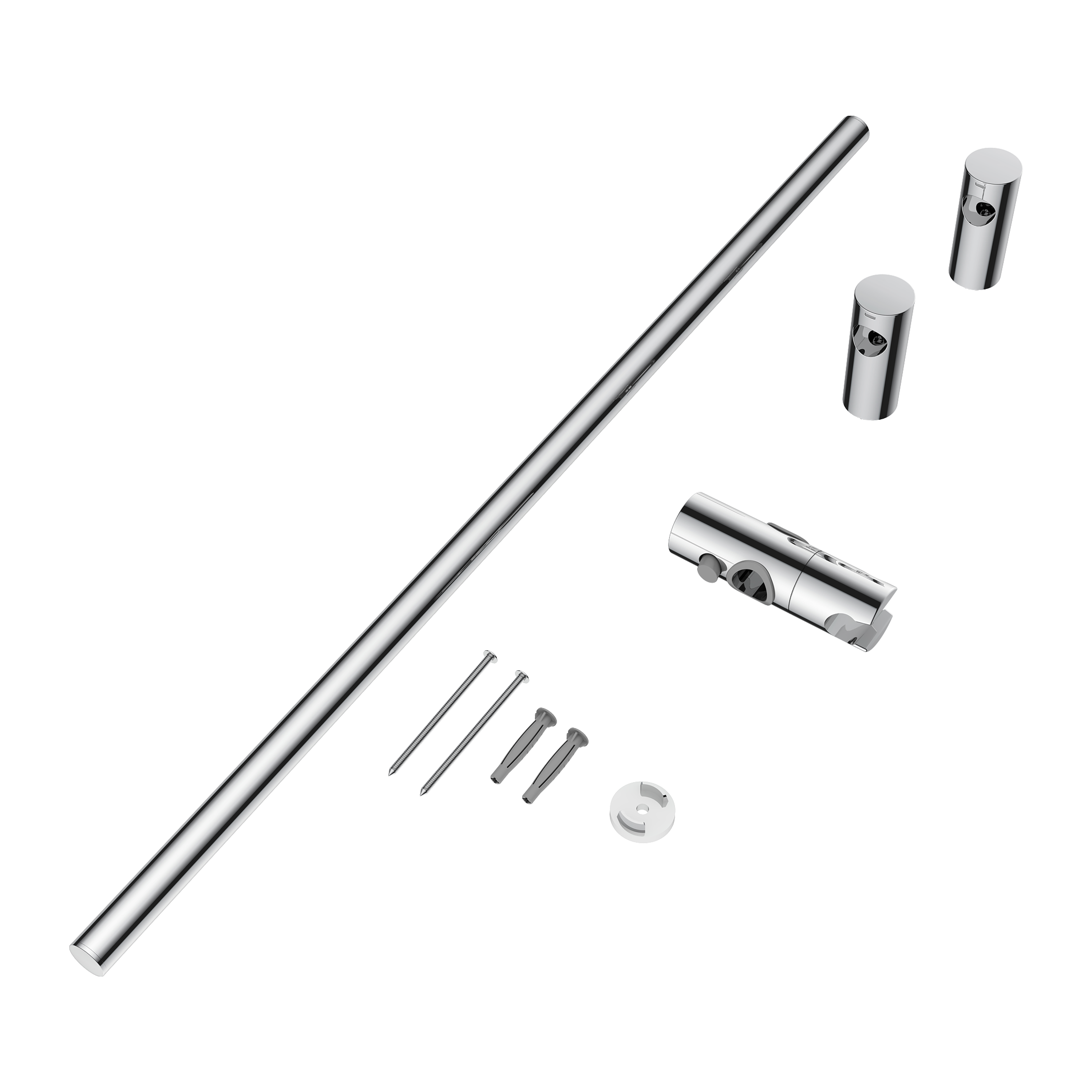 Barra de ducha SENSEA Essential cromado - 2