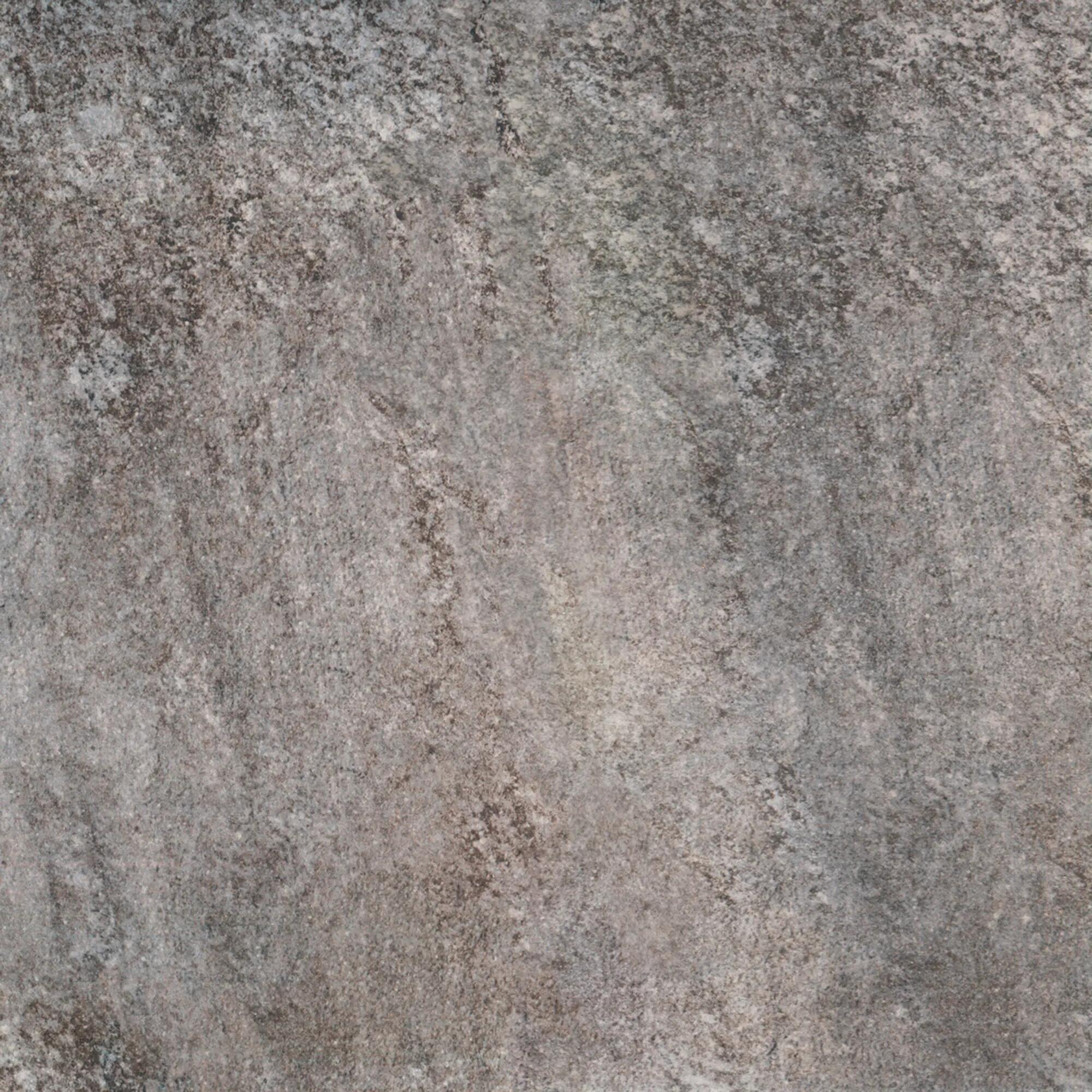 Piastrella da pavimento esterno in gres porcellanato 34 x 34 cm smaltato grigio opaco Step R10 traffico intenso (pei 4/5) Sp. 8.5 mm 1.44 mq - 9