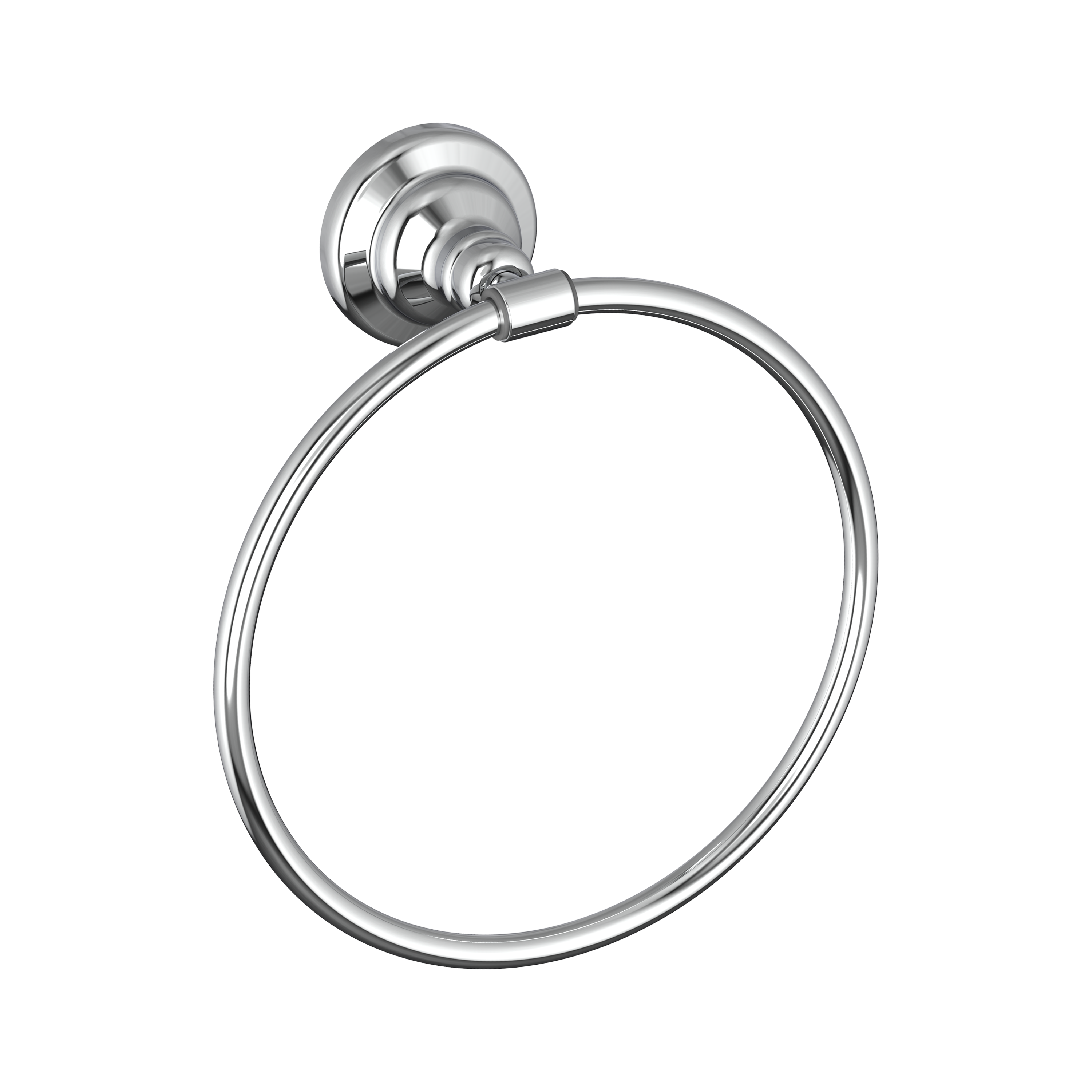 Uchwyt ścienny na ręczniki samoprzylepny lub przykręcany Charm chrom Sensea