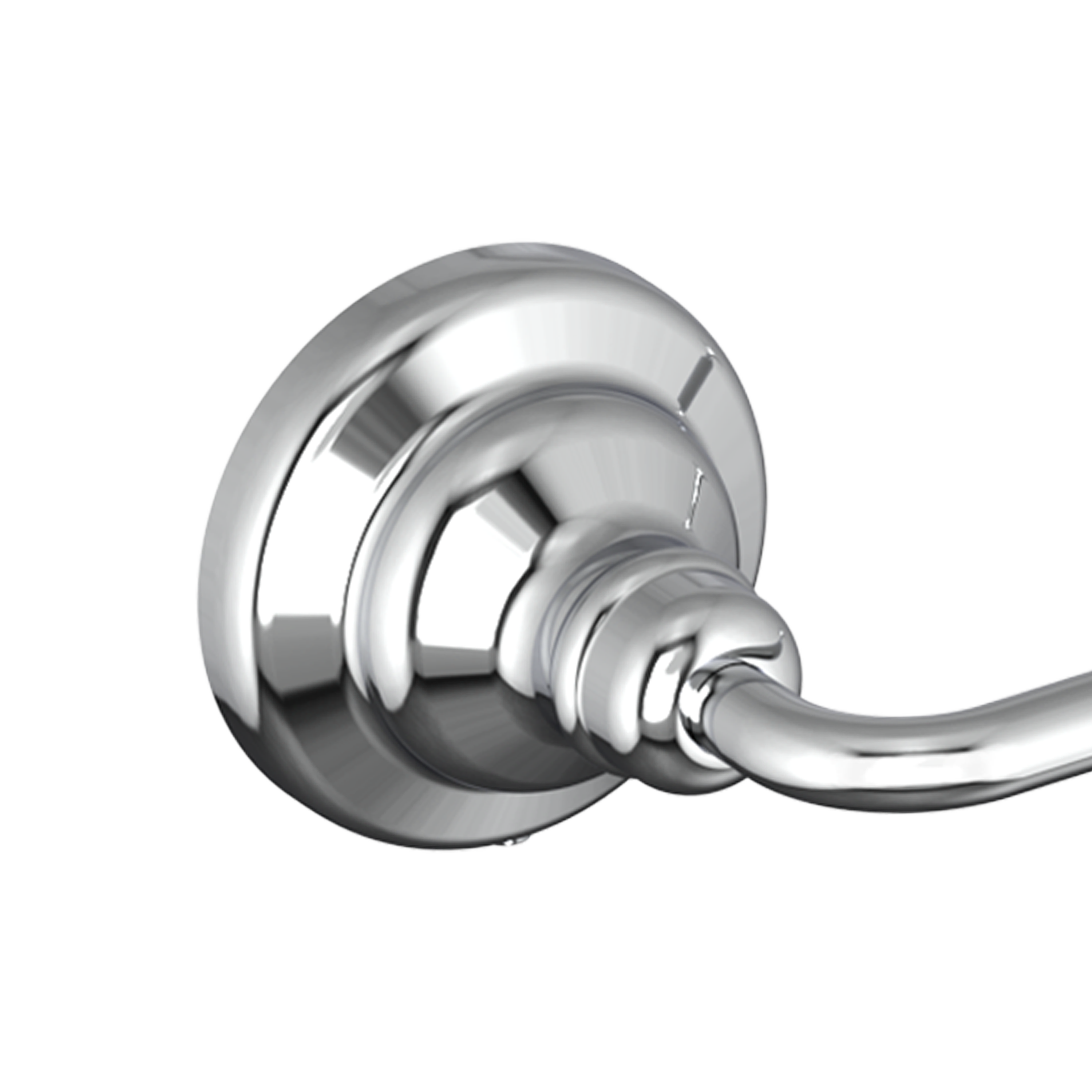 Porte-serviette barres 1 barre à visser / à coller / à monter argent Charme SENS - 3