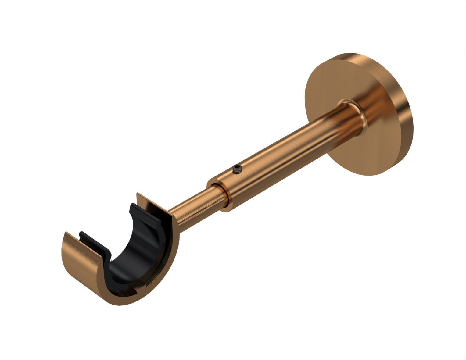 Support extensible pour tringle à rideau Sunset cuivré verni CESSOT ...