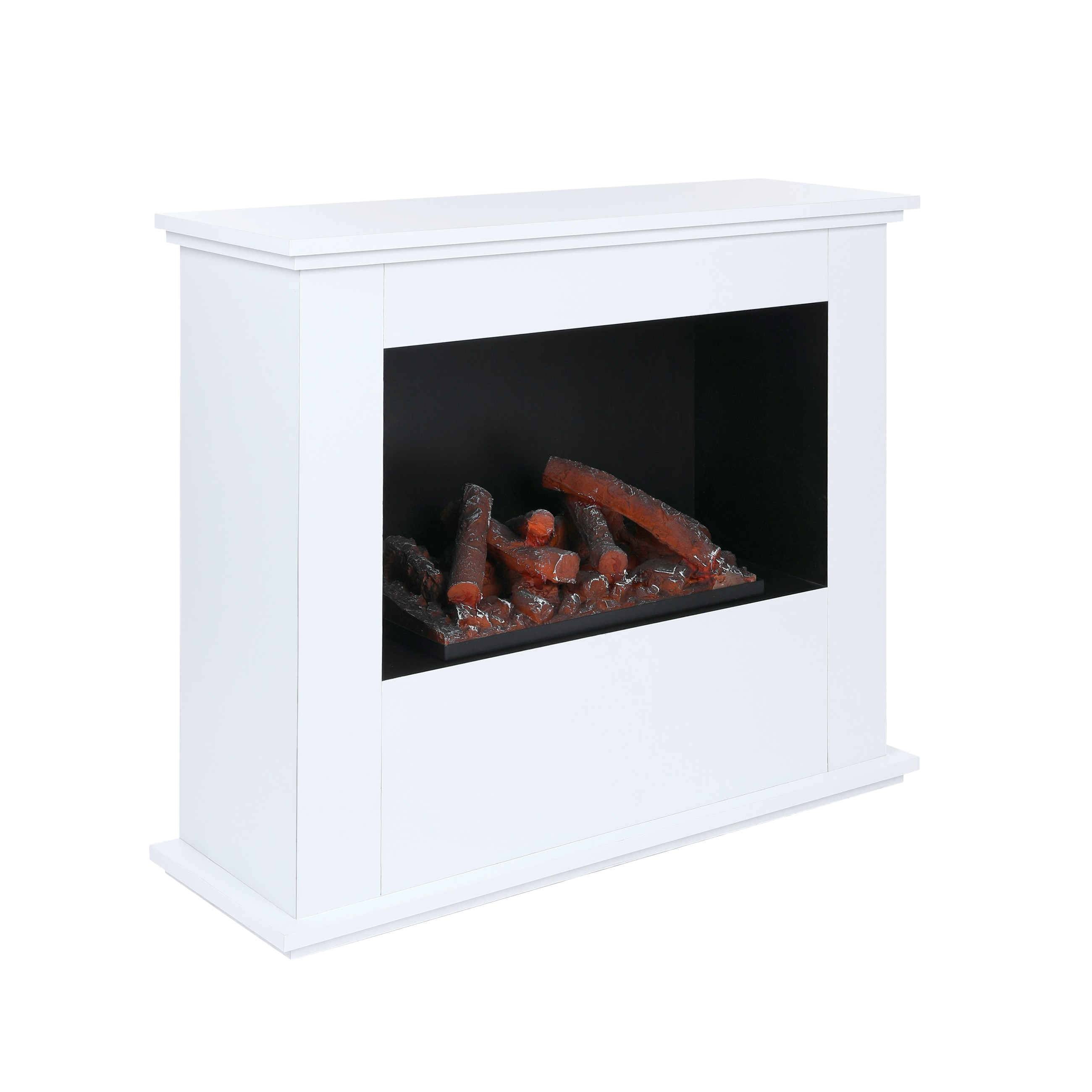 Kominek parowy z drewnem ceramicznym 132W