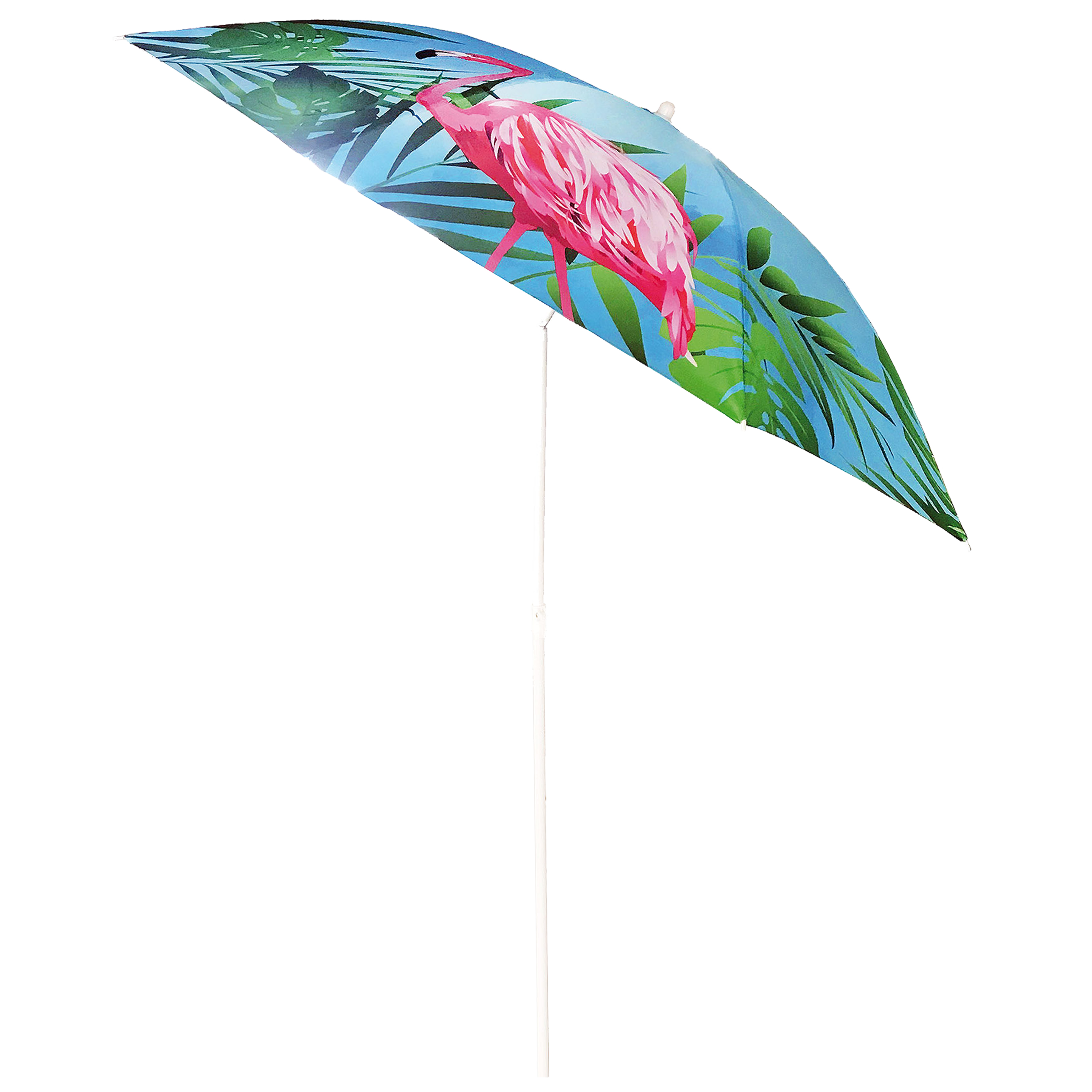 Parasol plażowy okrągły z powłoką UV Tropical 160x100 cm