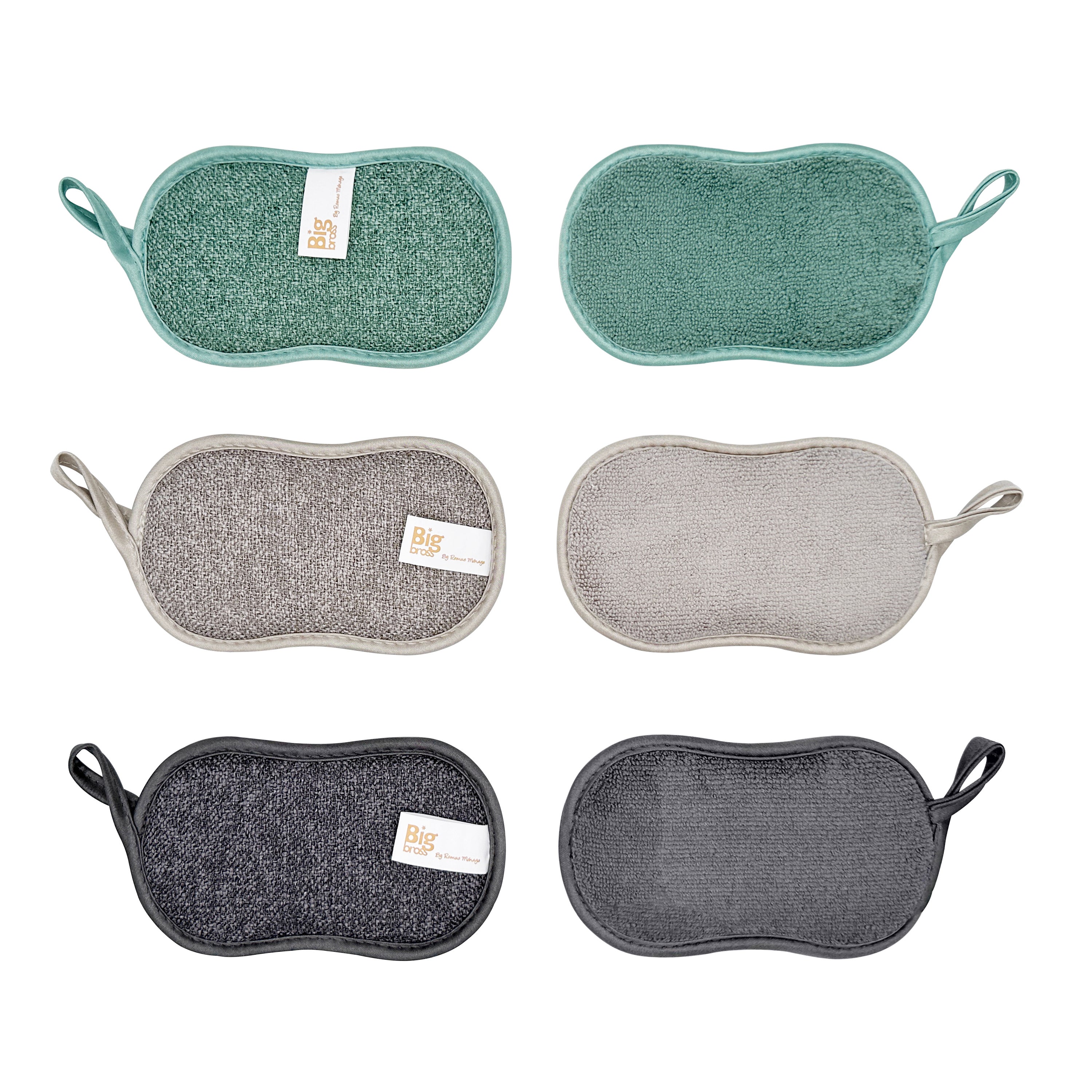 Lot de 3 Éponge lavable Grand format universel, BIG BROSS - 2