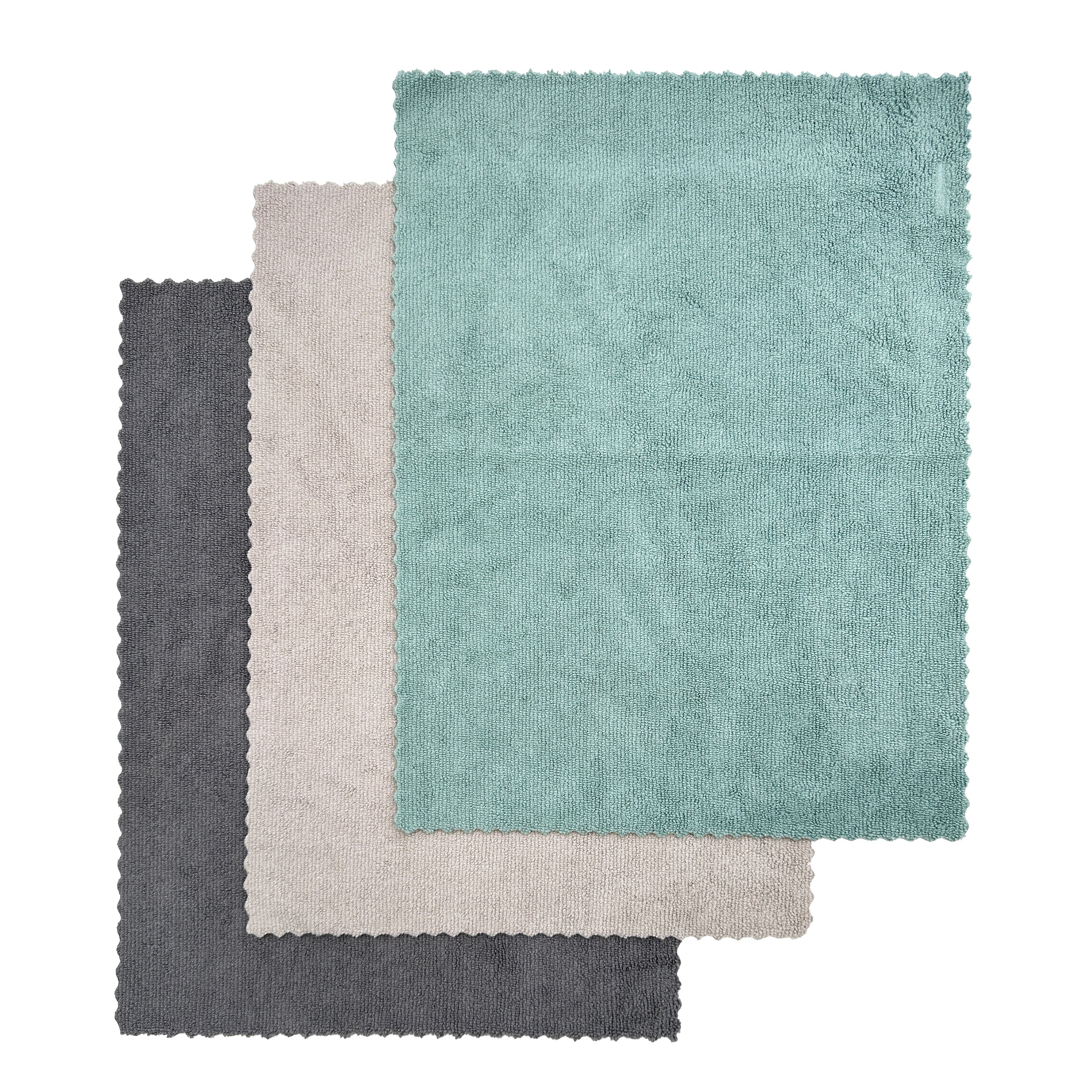 Lot de 3 microfibres multiusage polyester BIG BROSS - 2