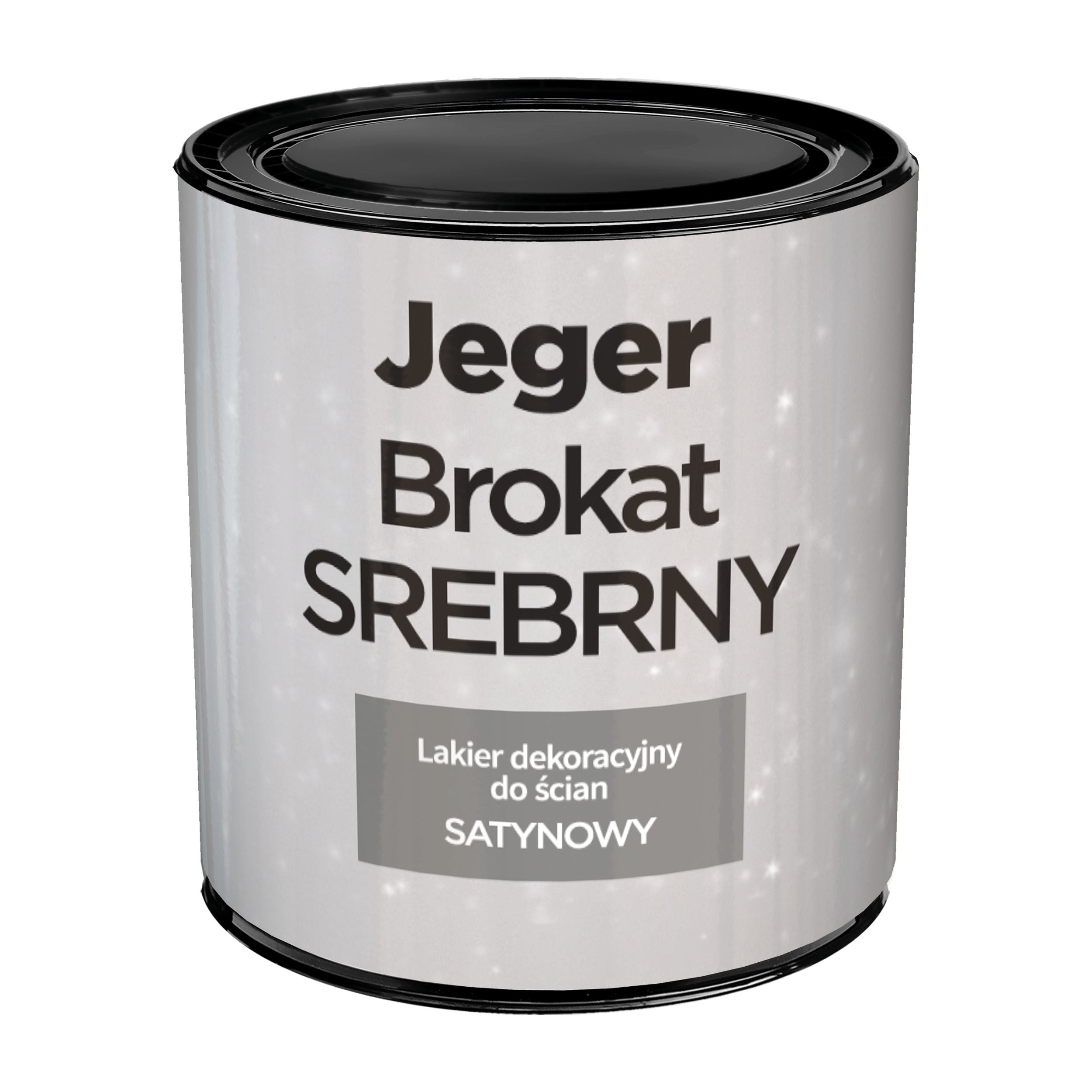 Brokat dekoracyjny srebrny  0.5 l Jeger