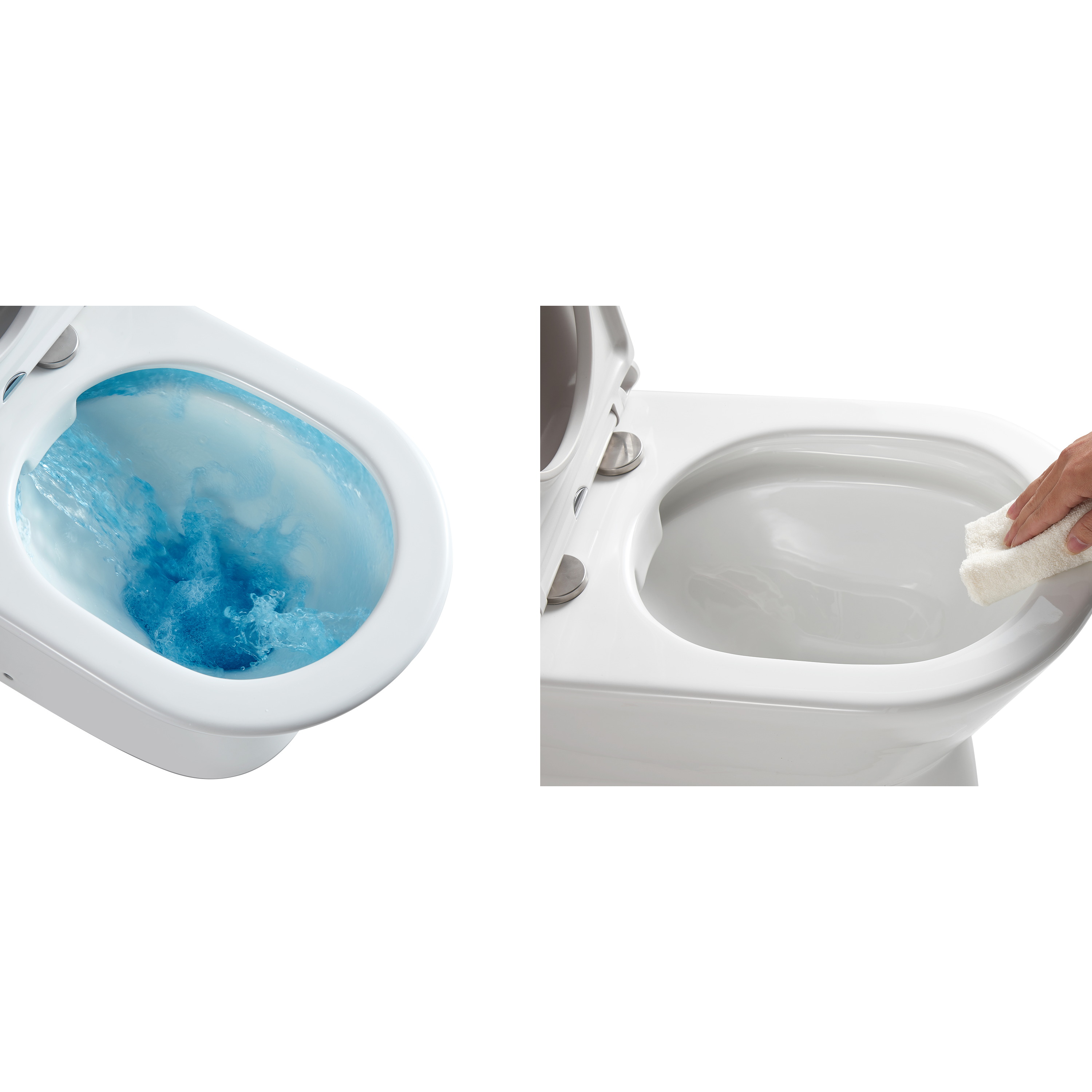 Pack de sanita tampa queda amortecida rimless Sensea Easy - 5