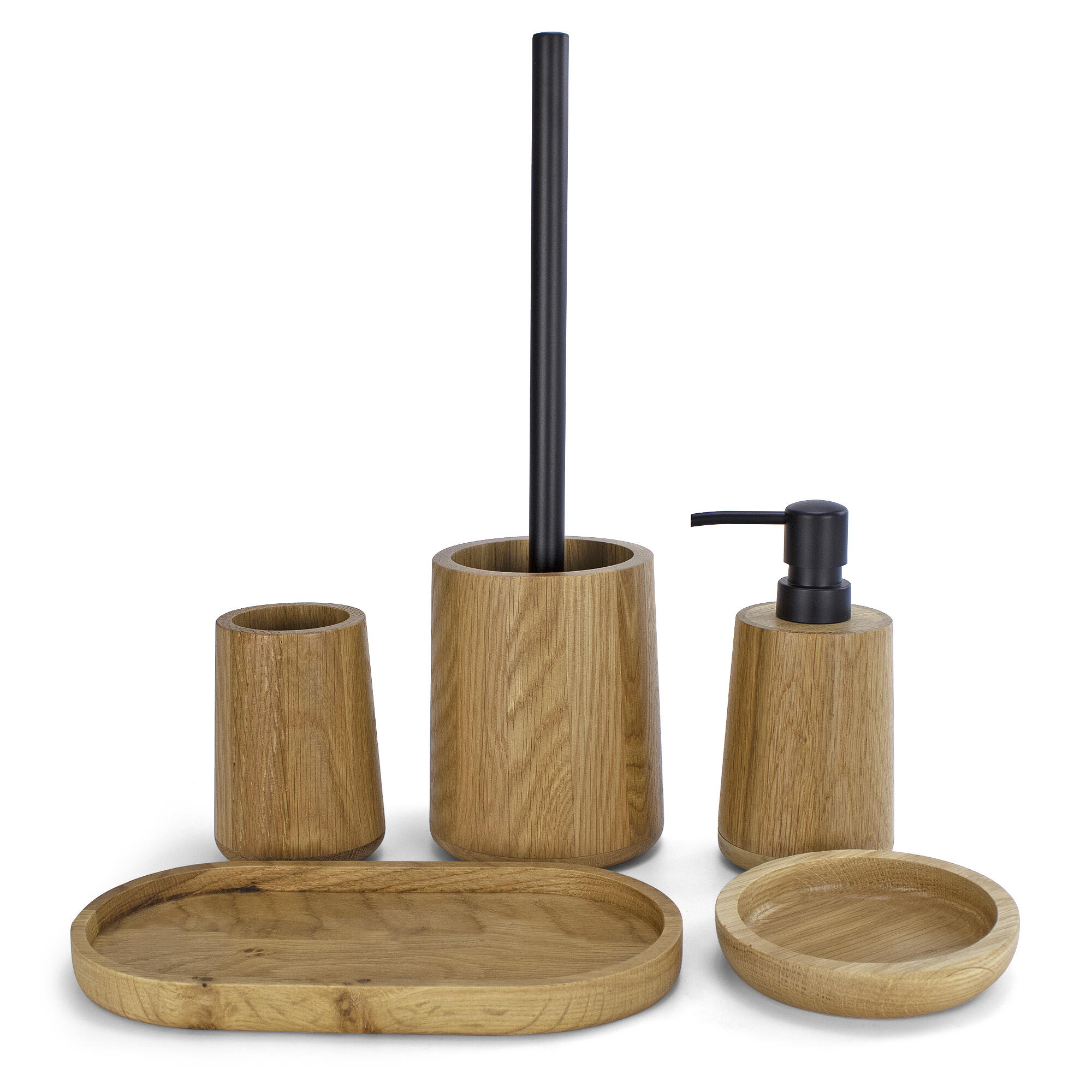 Bandeja pongo todo Oak marrón125x2 cm - 4