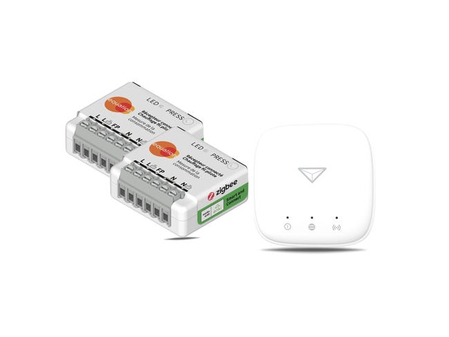 Kit de démarrage modules connectés fil pilote avec box Enki Connect ...