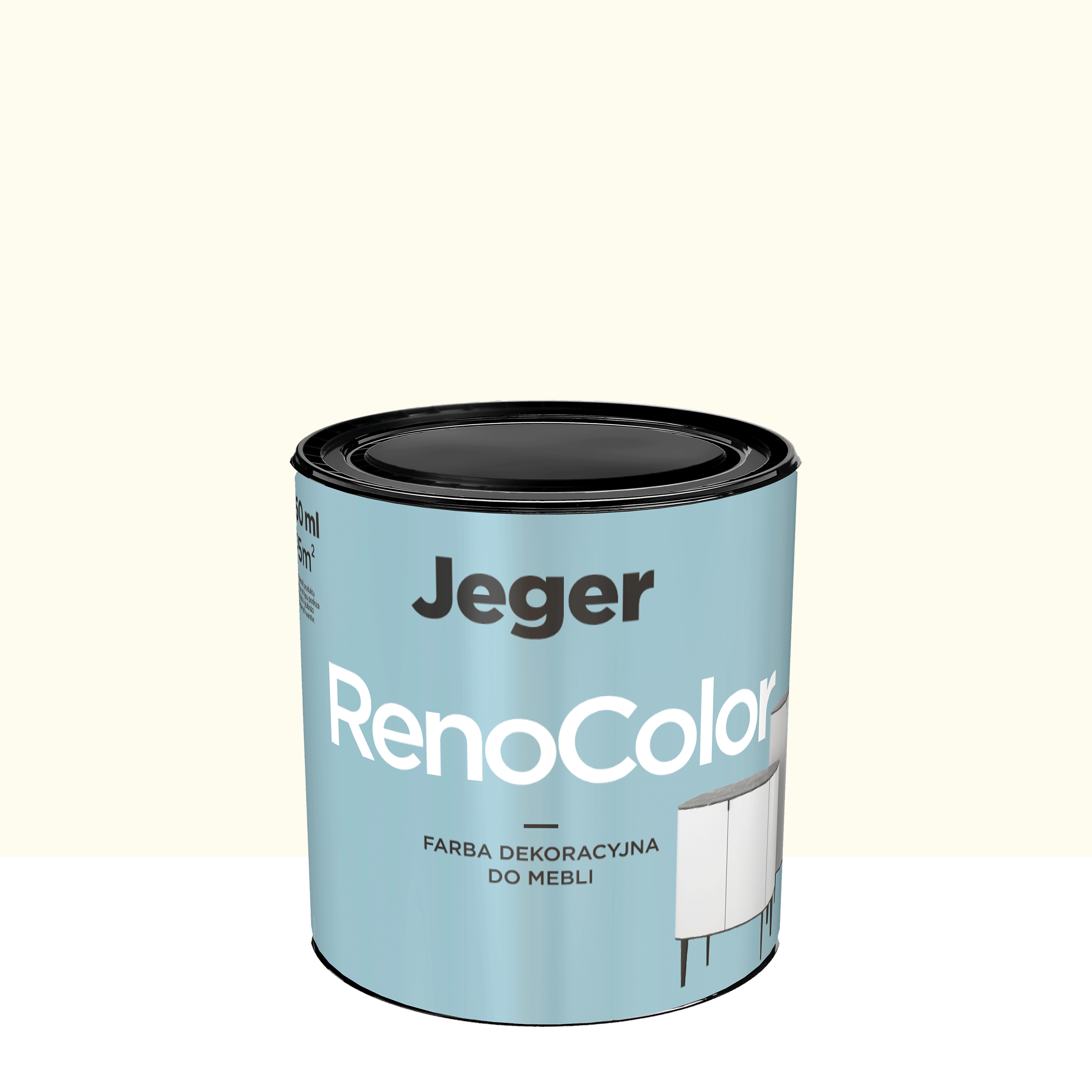Farba do mebli RenoColor 0.45 l Ecru Jeger