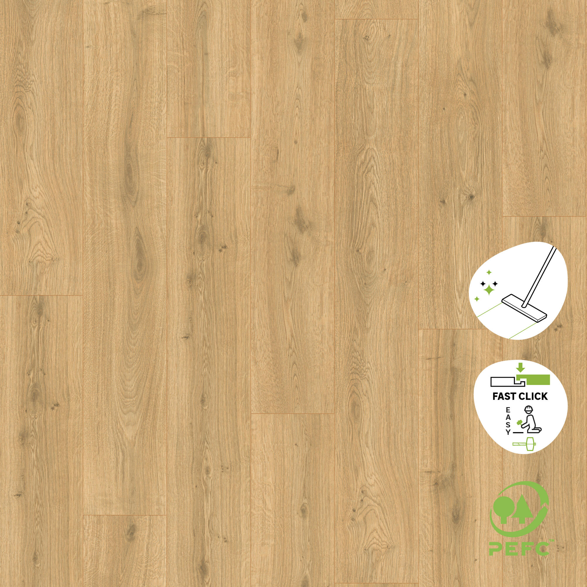 Panele podłogowe laminowane AC5 8 mm Artens Furnas struktura naturalnego drewno - 8