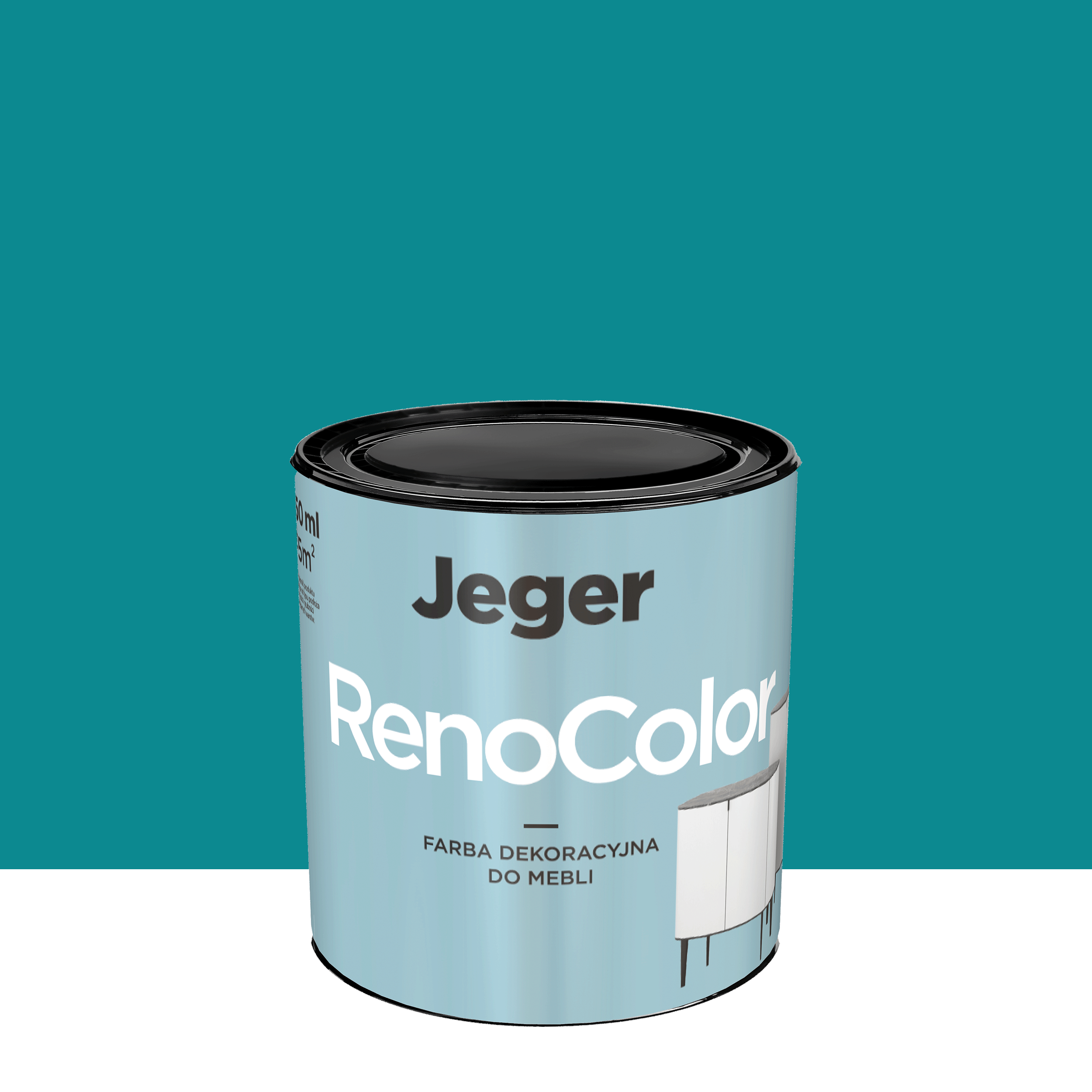 Farba do mebli RenoColor 0.45 l Curacao Jeger
