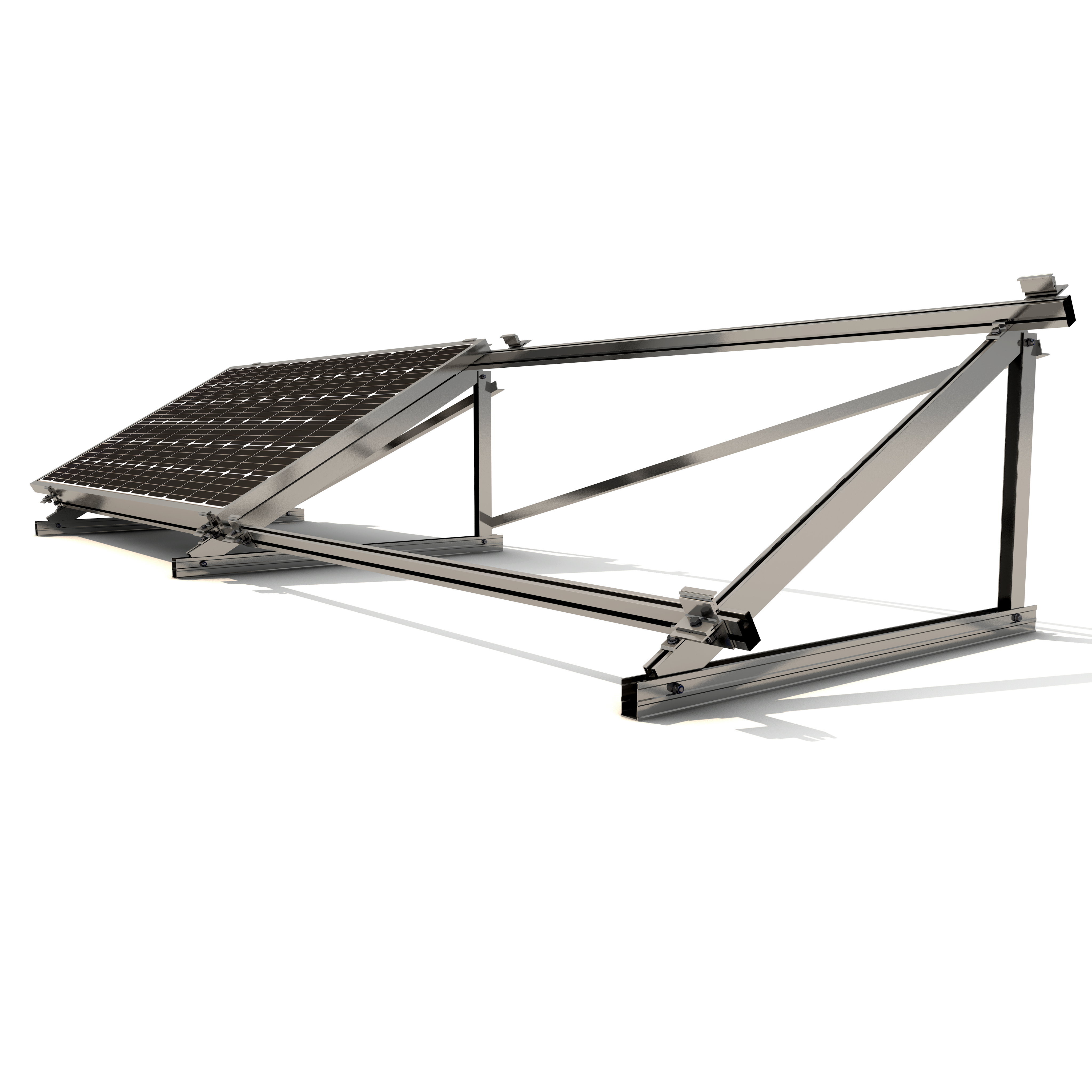 Soporte inclinado fijo de chapa hz sunfer 11h1