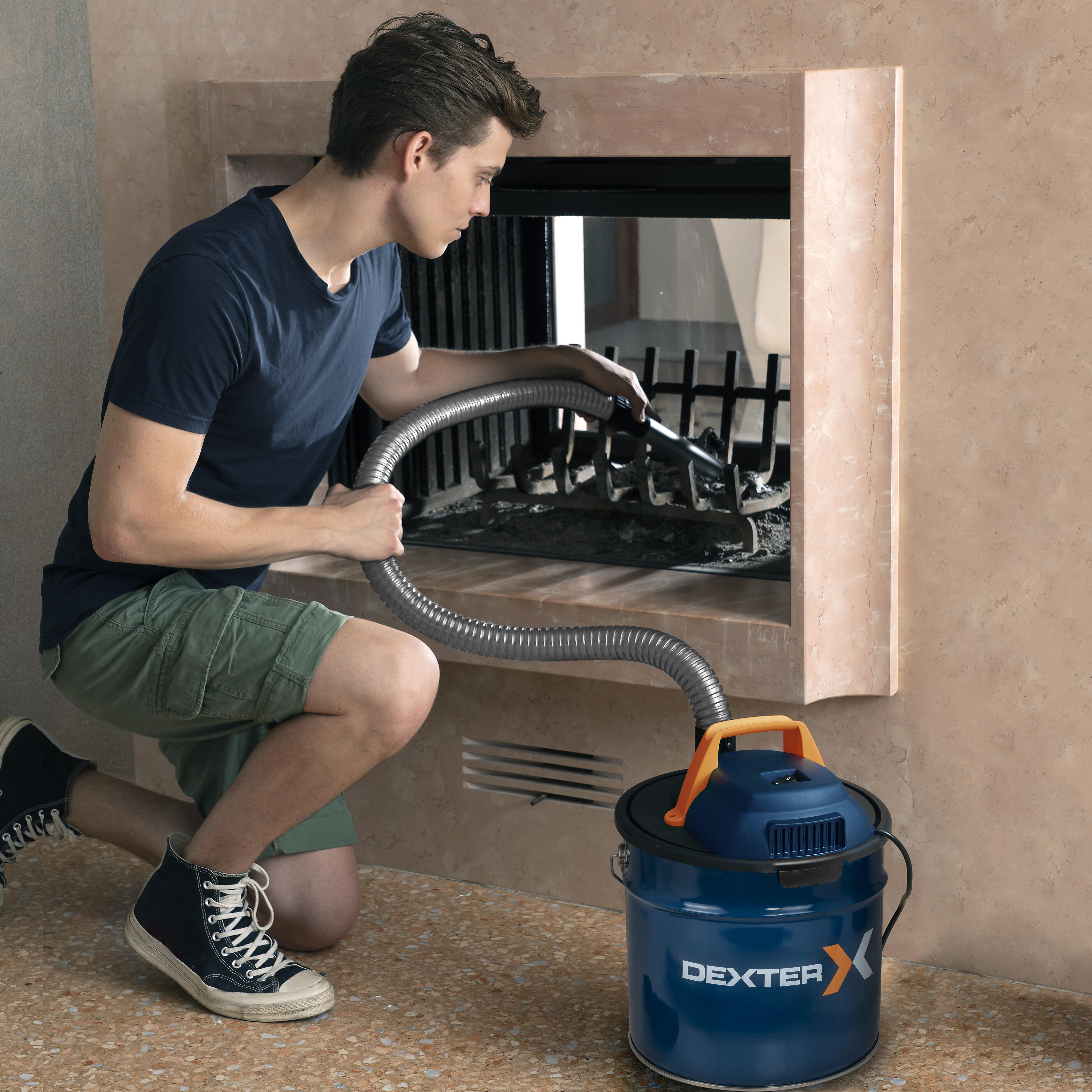 Aspirateur de cendres DEXTER, 17 l - 2