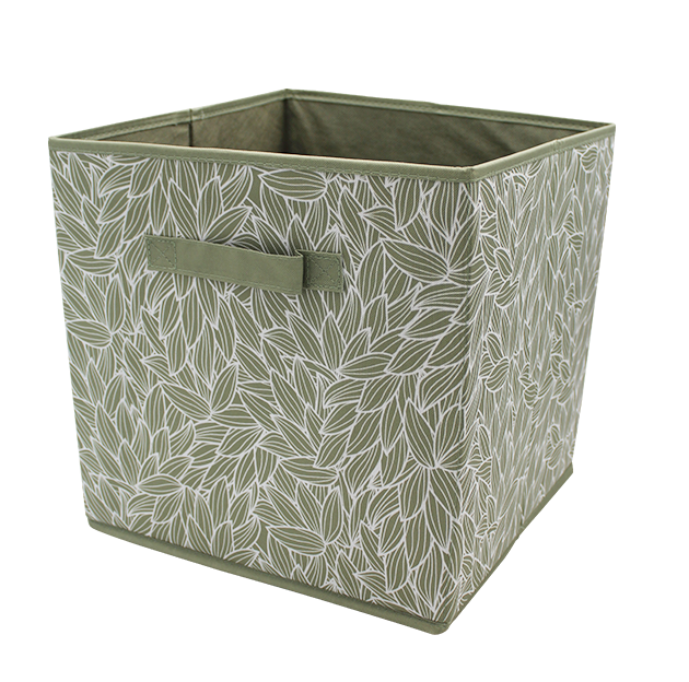 Panier BOX & BEYOND Kub vert H.31 x l.31 x P.31 cm