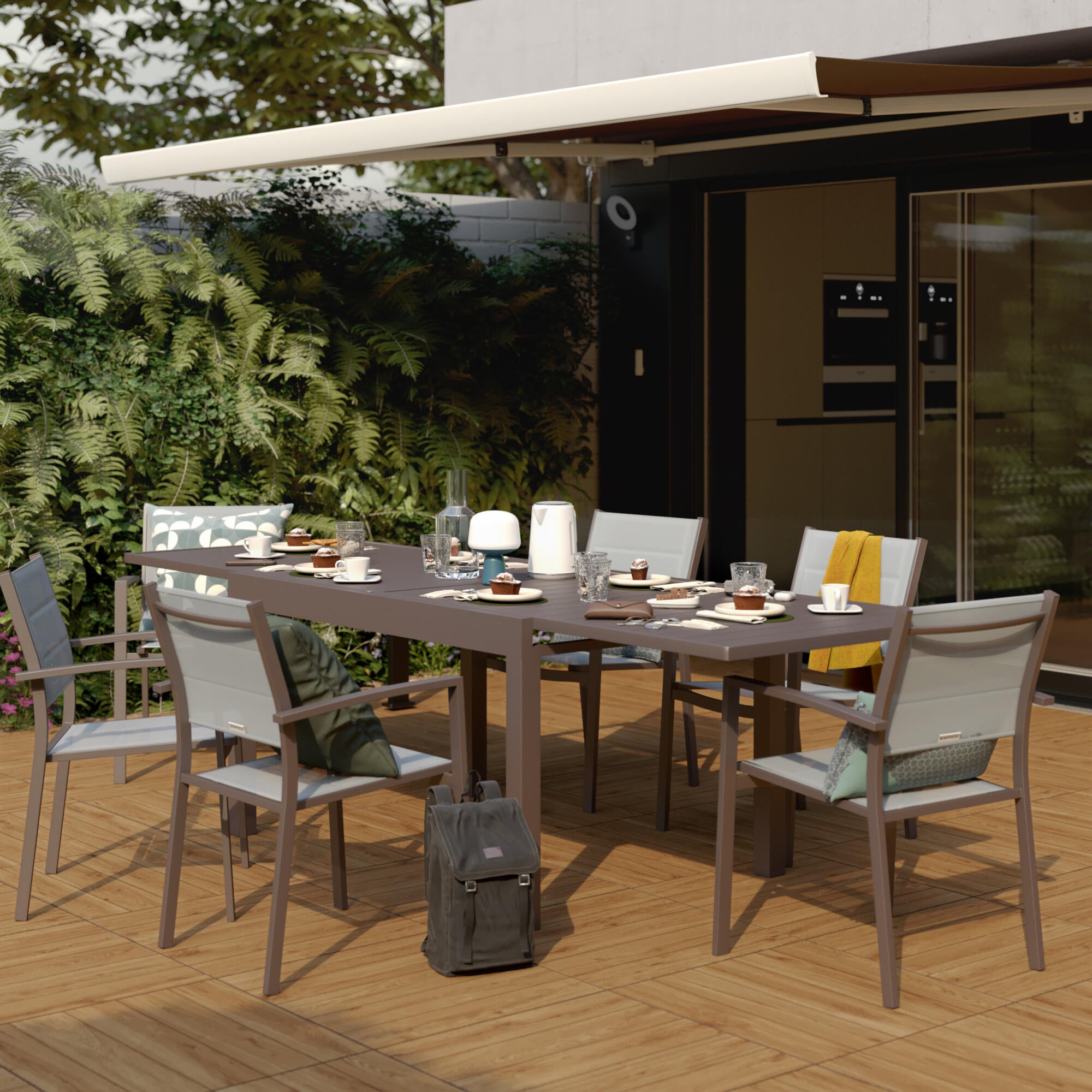 Candeeiro de mesa Inspire Luno 80lm IP44 azul Inspire - 19