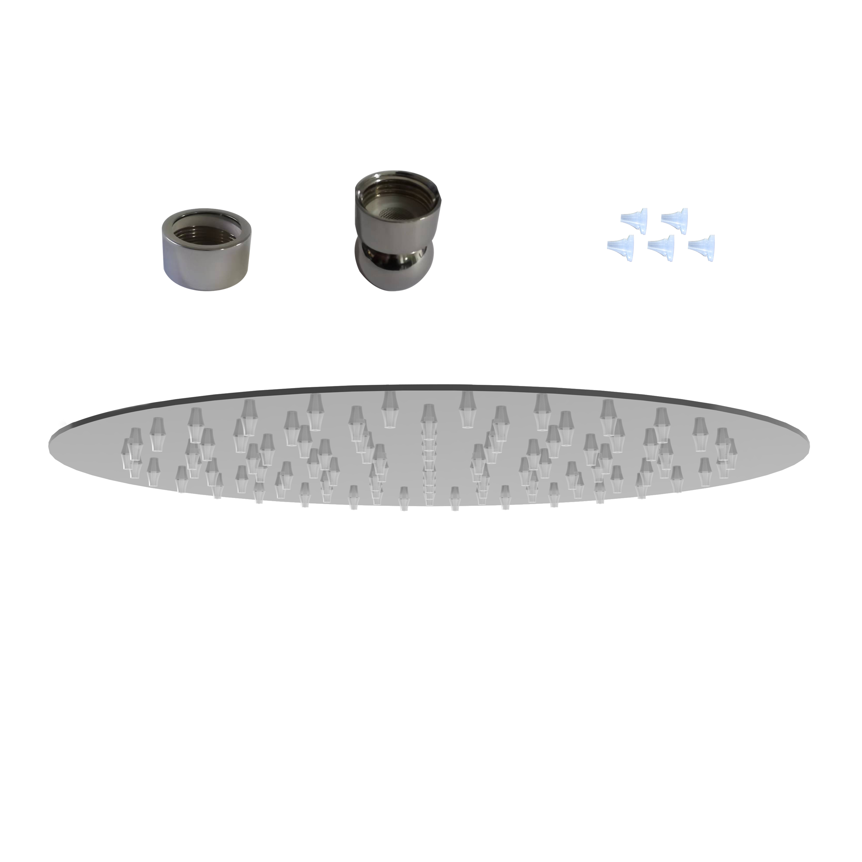 Cabeça de duche 25 cm cromado Sensea Icone - 9