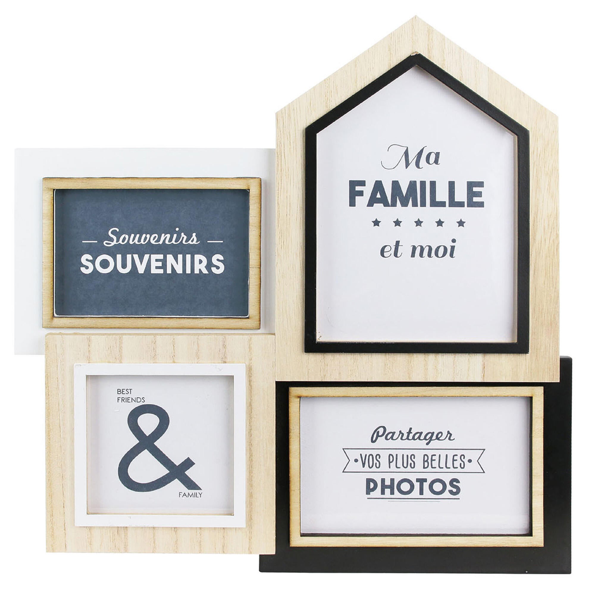 Multifotos para 4 fotos 33x36 cm familiar