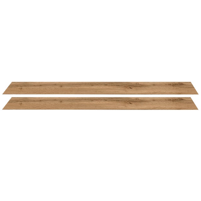 Bordo effetto legno rovere chiaro  L 65 x H 3.5 cm