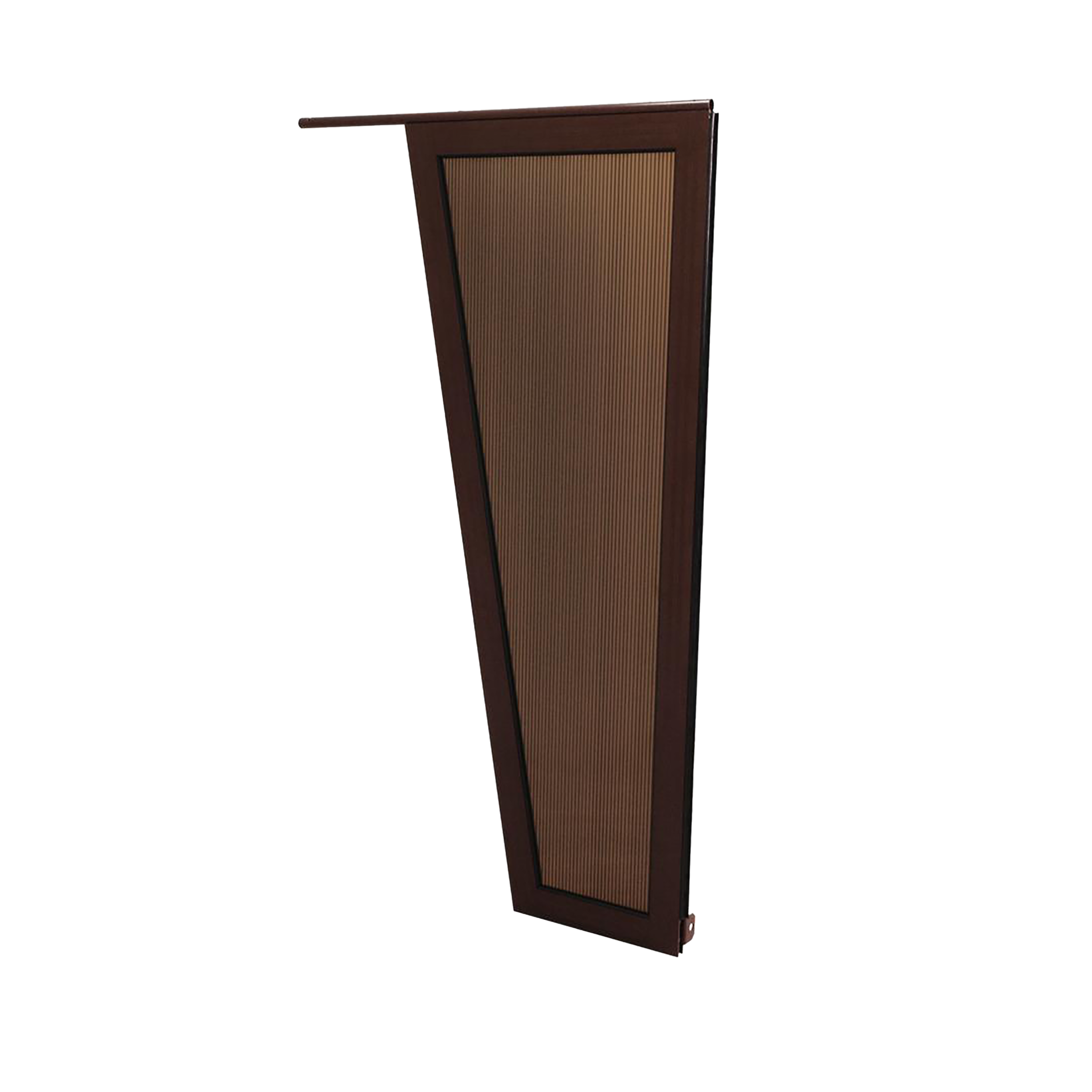 Ściana boczna dymna 130x53x30 cm do daszka łukowego 75 cm Robelit