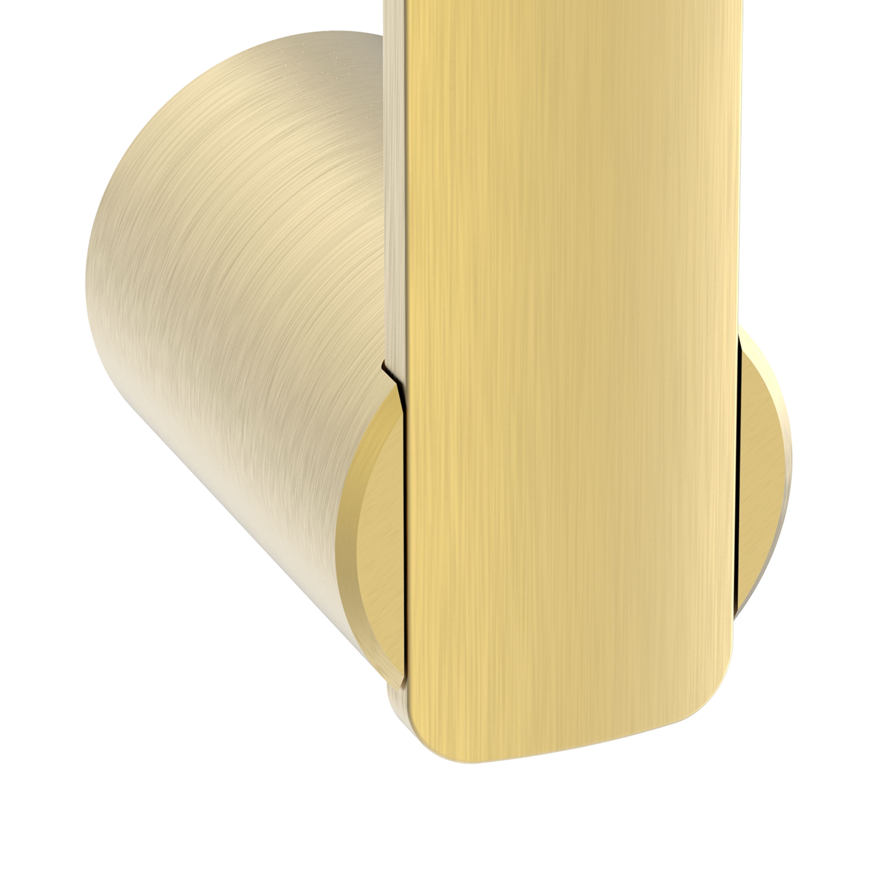 Patère à visser jaune / doré Neo SENSEA - 2