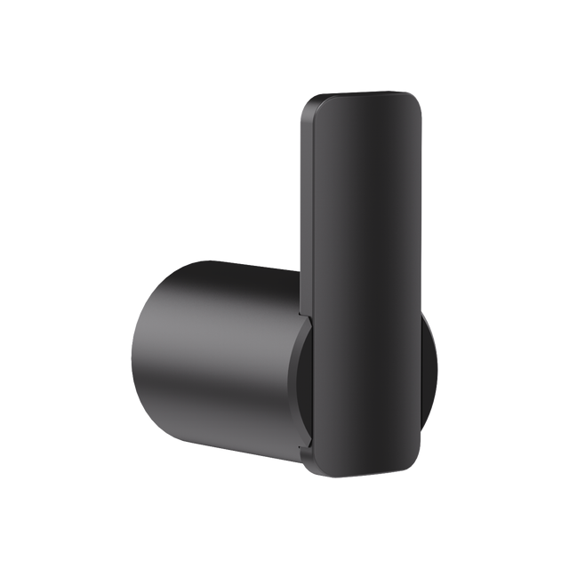 Haczyk łazienkowy Neo pojedyńczy czarny mat Sensea