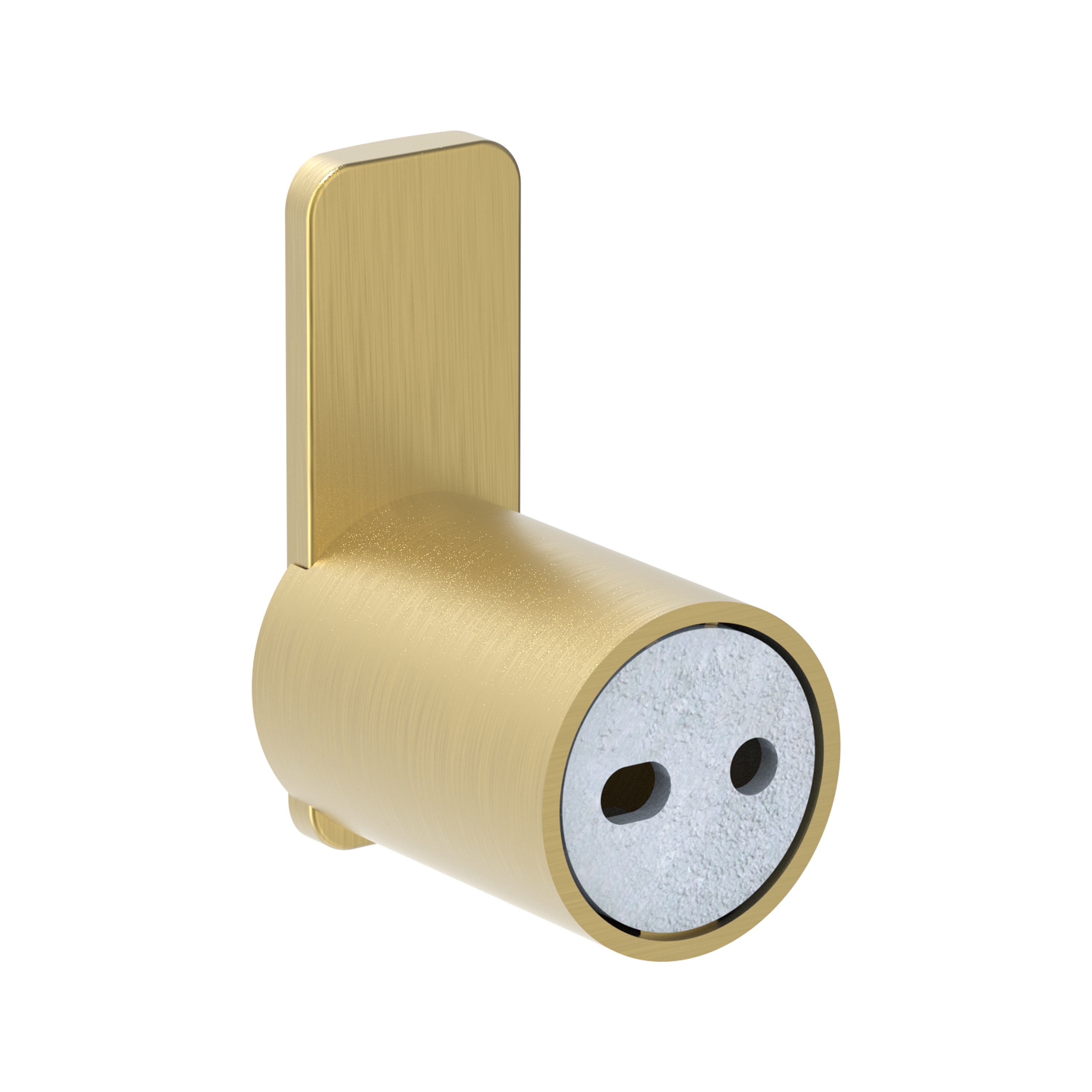 Patère à visser jaune / doré Neo SENSEA - 3