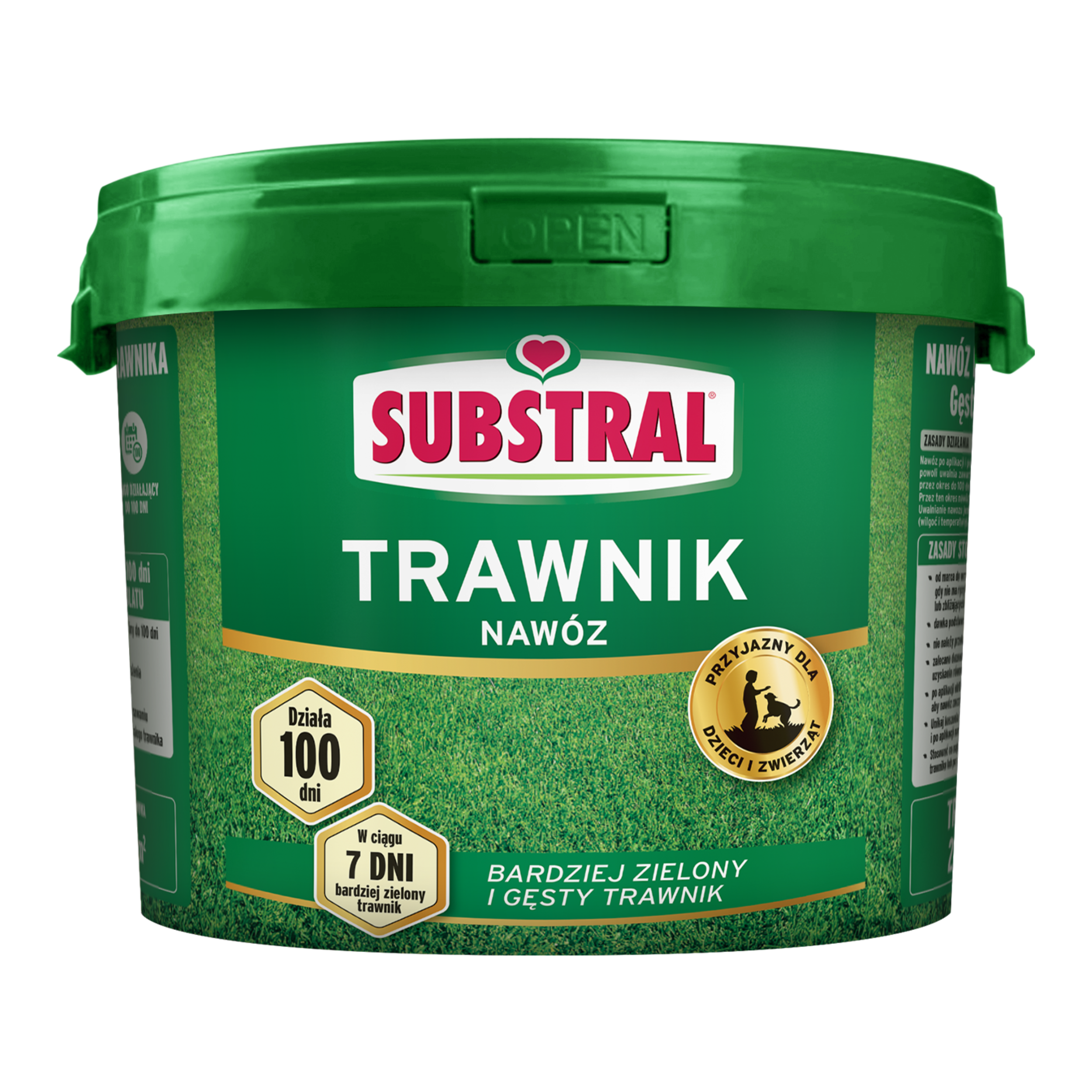 Nawóz do trawnika 100 dni 7 kg 1231111 Substral