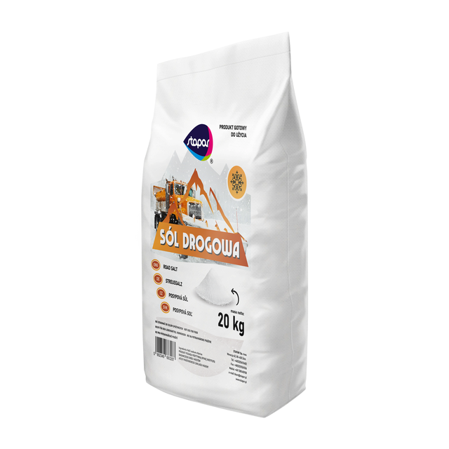 Sól drogowa worek 20 kg
