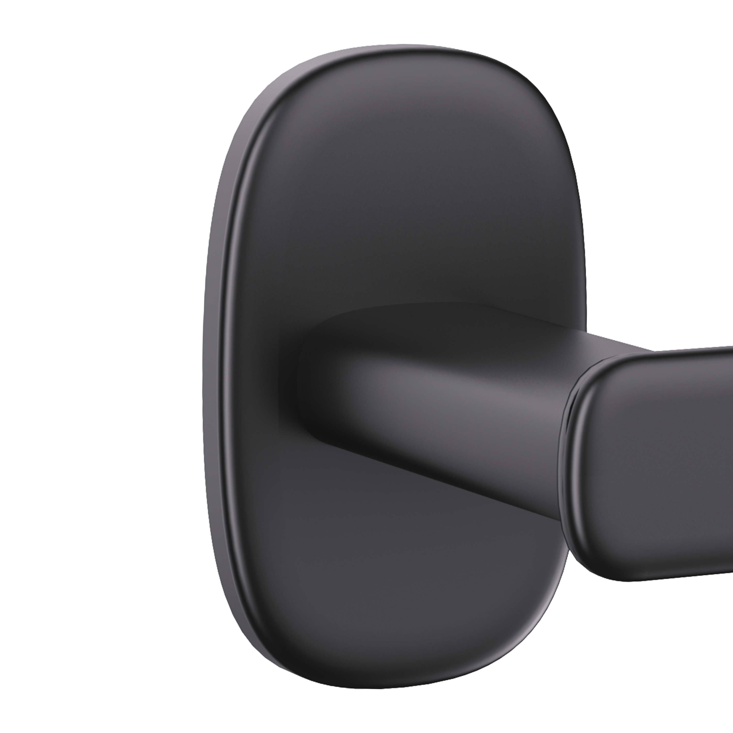 Uchwyt na papier toaletowy Remix Czarny mat Sensea - 4