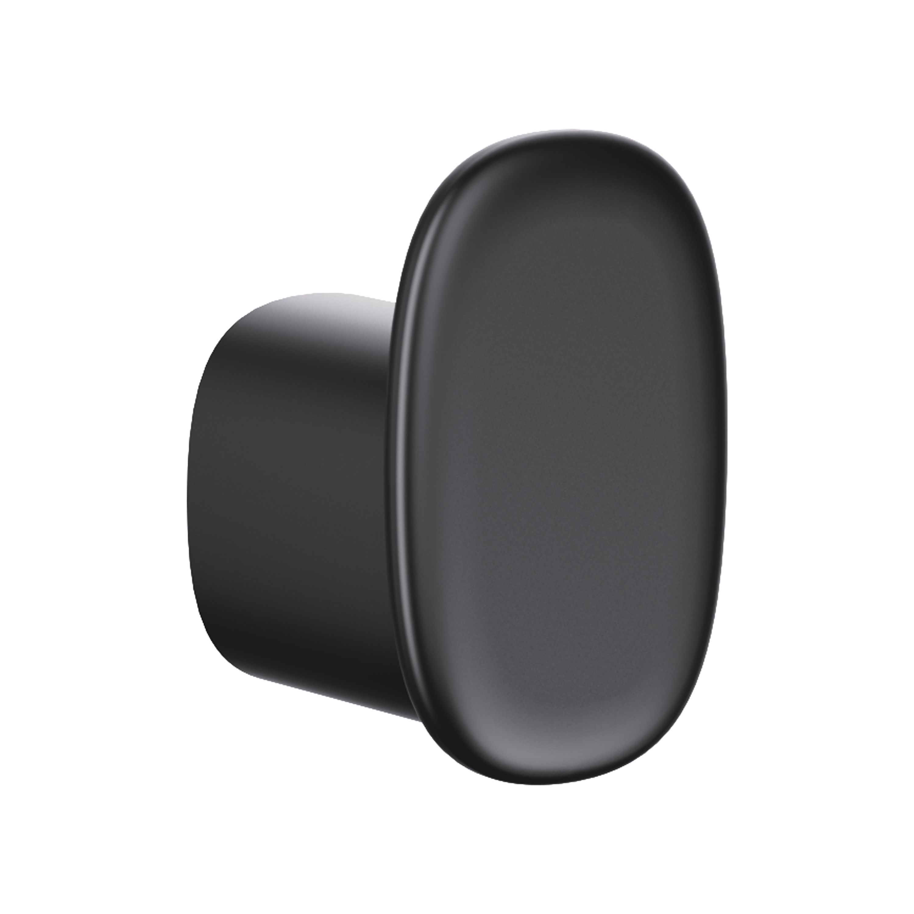 Patère à visse l. 2,9 x H. 4,9 x P. 3,6 cm, noir, Remix SENSEA - 2