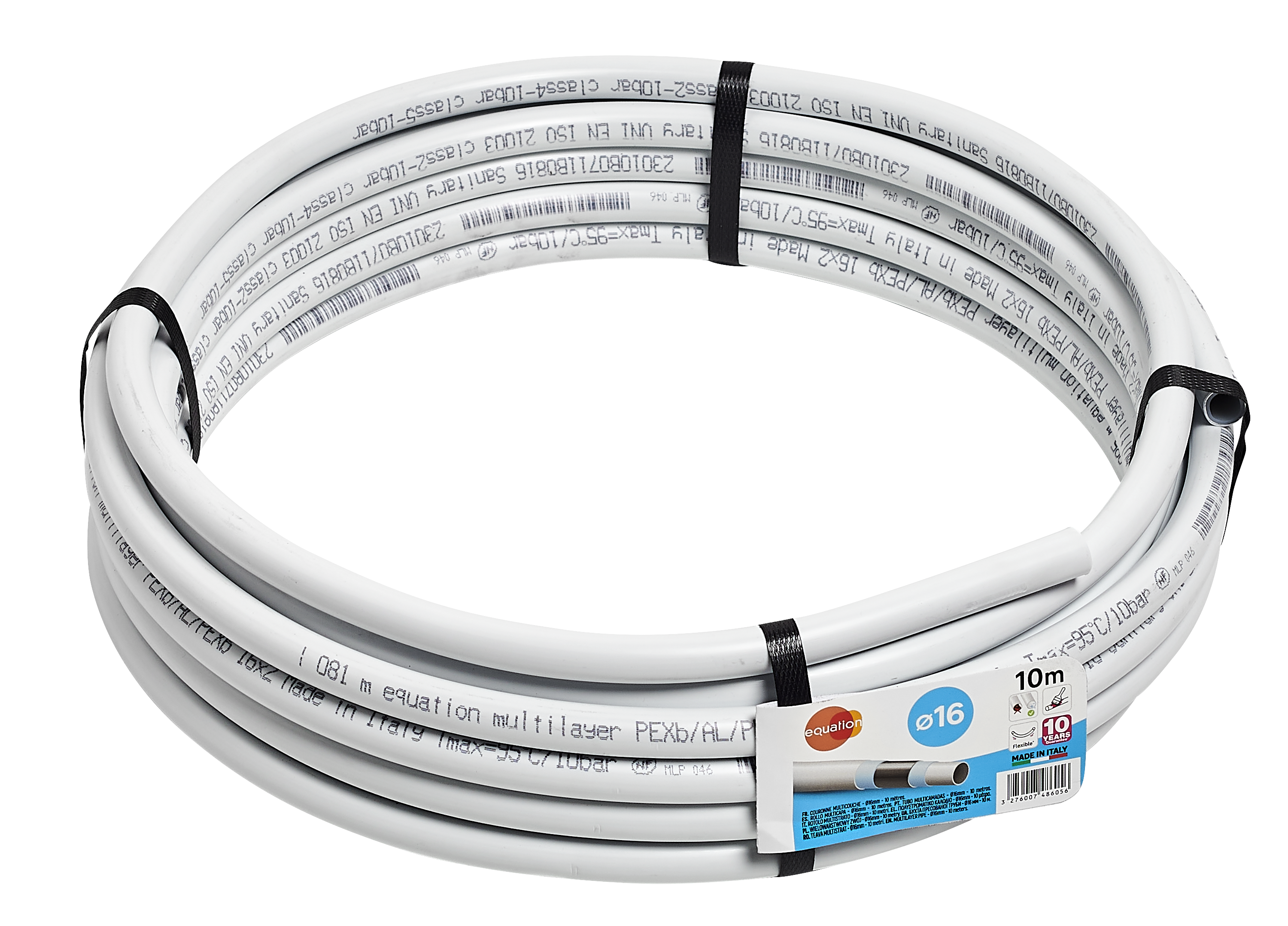 Rura wielowarstwowa zwijana  16 mm 10 m EQUATION - 6