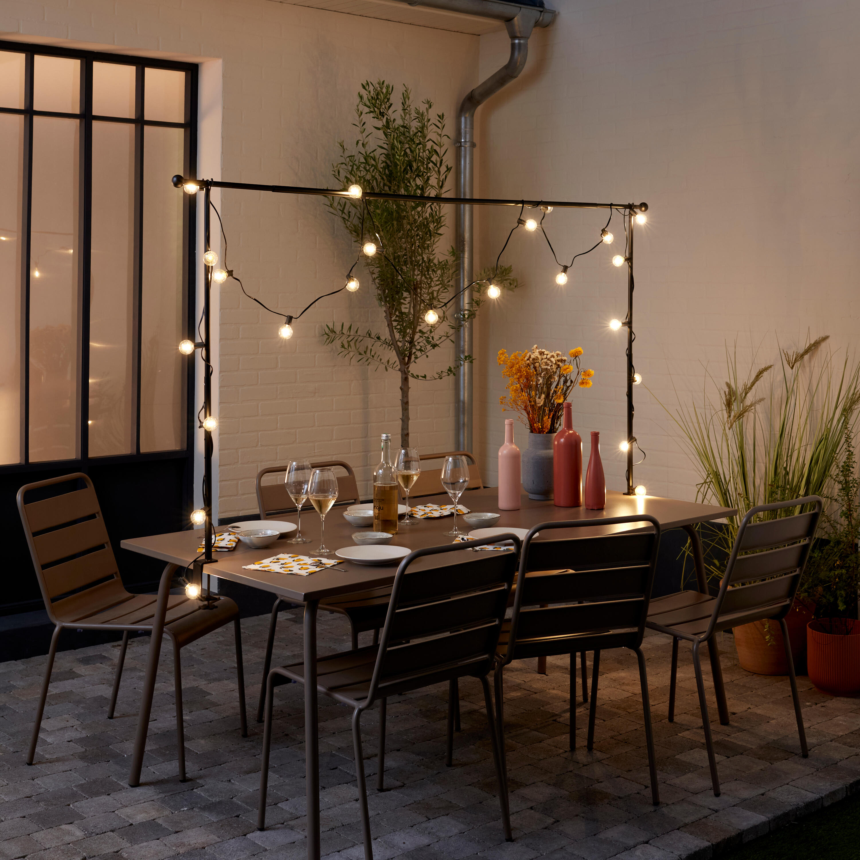 Suporte grinalda preto Inspire - 13