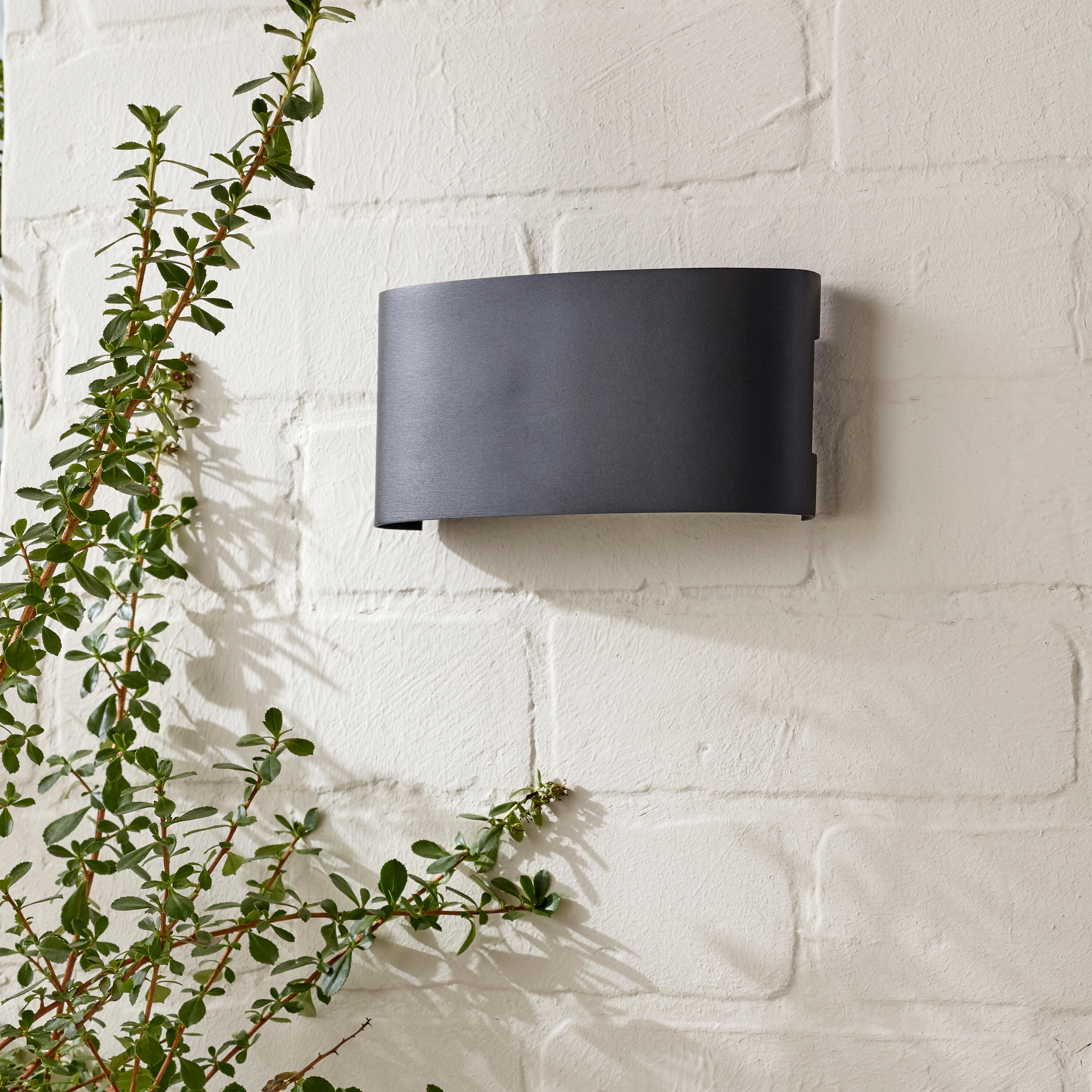 Applique extérieure led 958 lumens, blanc chaud, noir QuirogaINSPIRE - 3