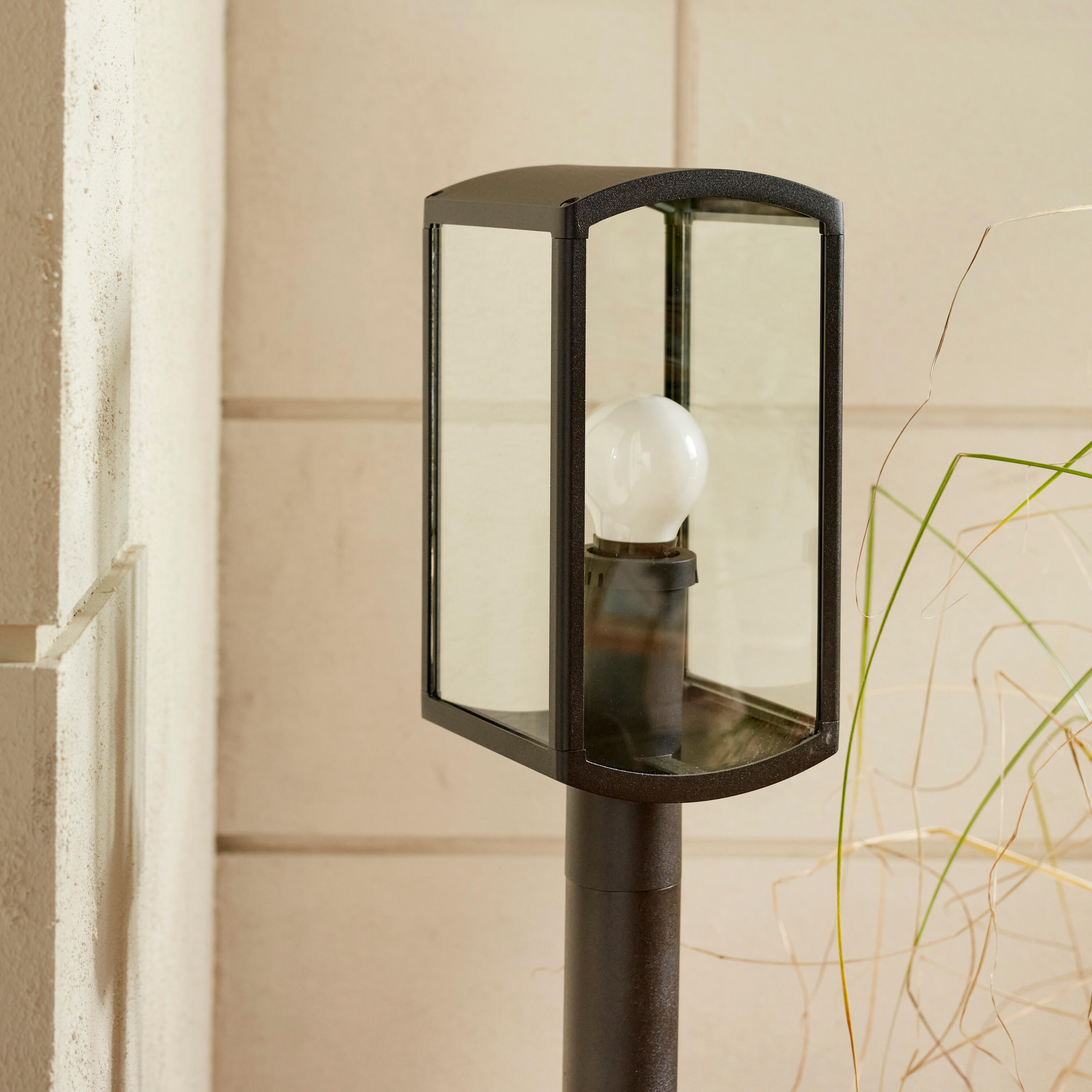 Potelet extérieur Bord de mer, E27 max 25W noir Daroca INSPIRE - 8