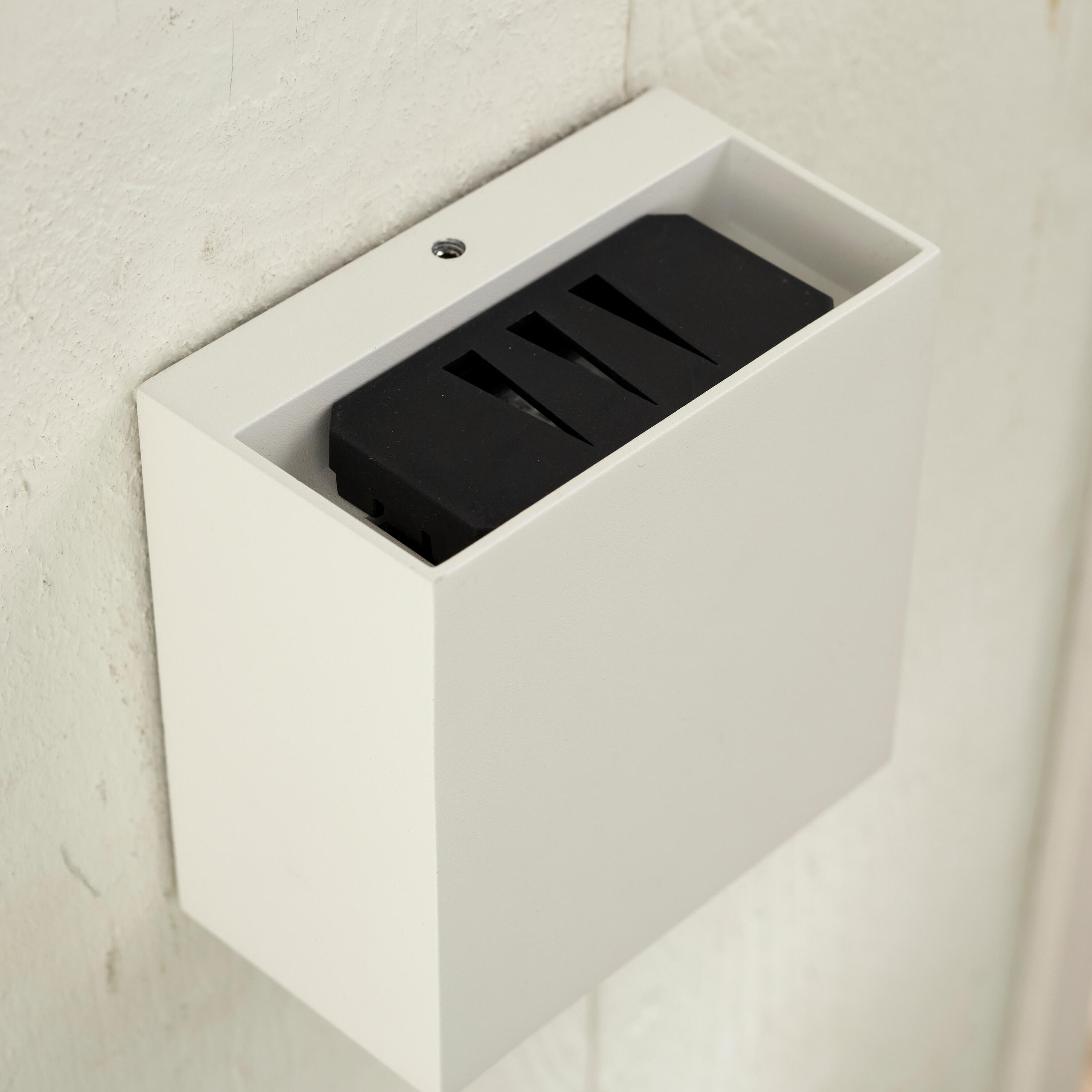 Applique LED design da esterno Baiona doppia luce bianco IP65, luce bianco naturale 1400 lumen, INSPIRE - 12