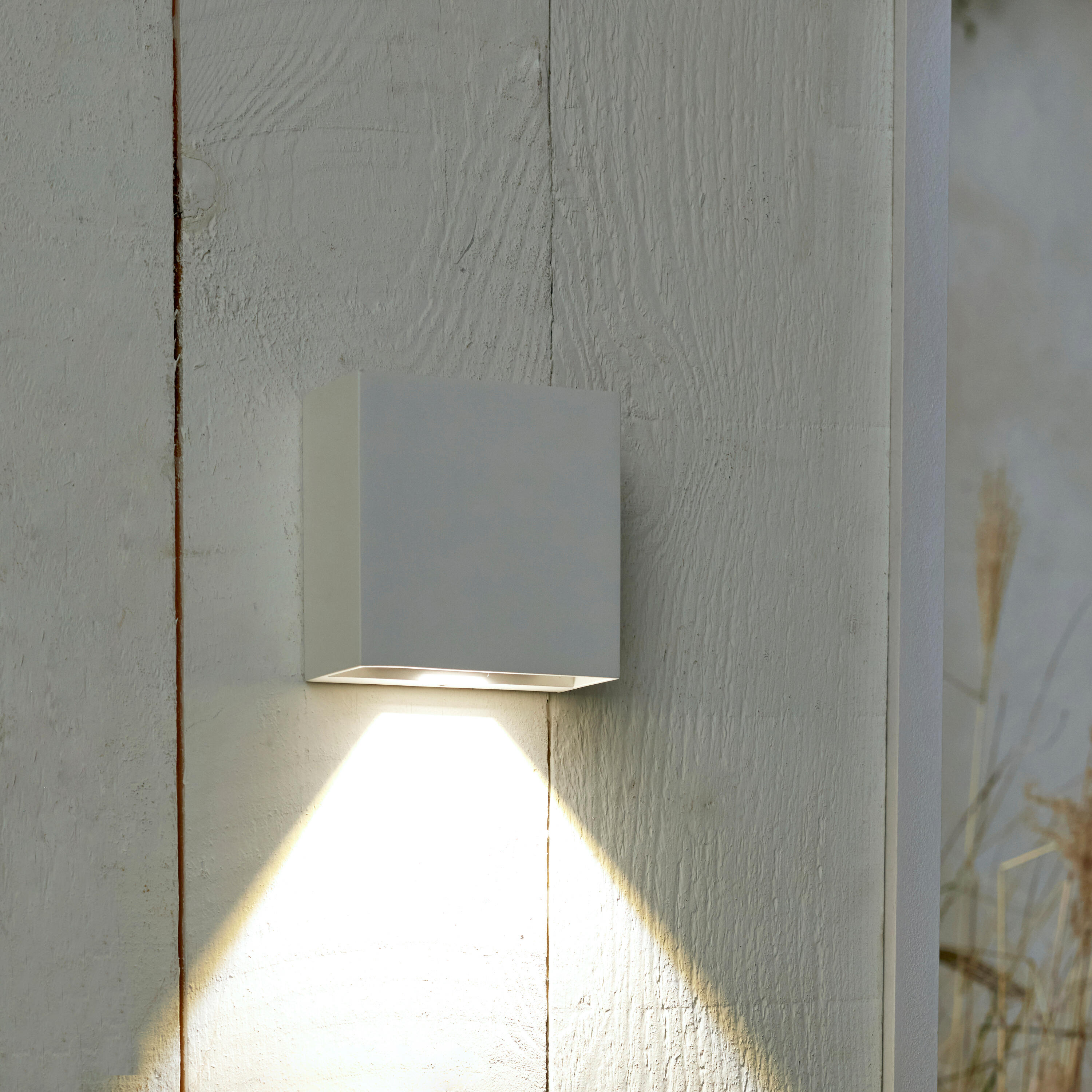 Applique LED design da esterno Baiona doppia luce bianco IP65, luce bianco naturale 1400 lumen, INSPIRE - 9