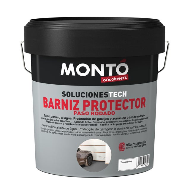 Barniz protector suelos de garajes Montó 4 L