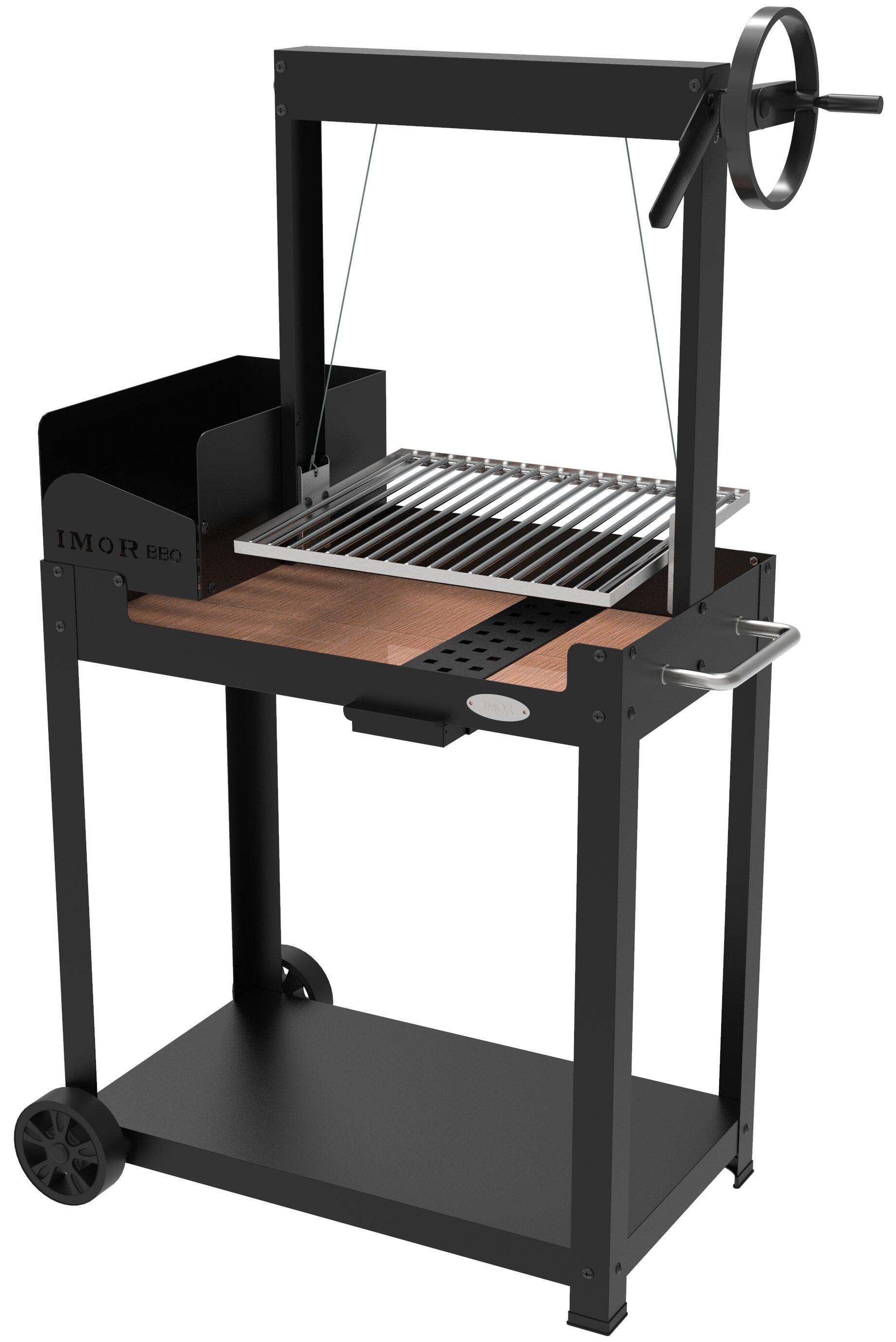 Barbacoa de carbón o madera imor argengrill con brasero recomendado para de 6 a 10 personas