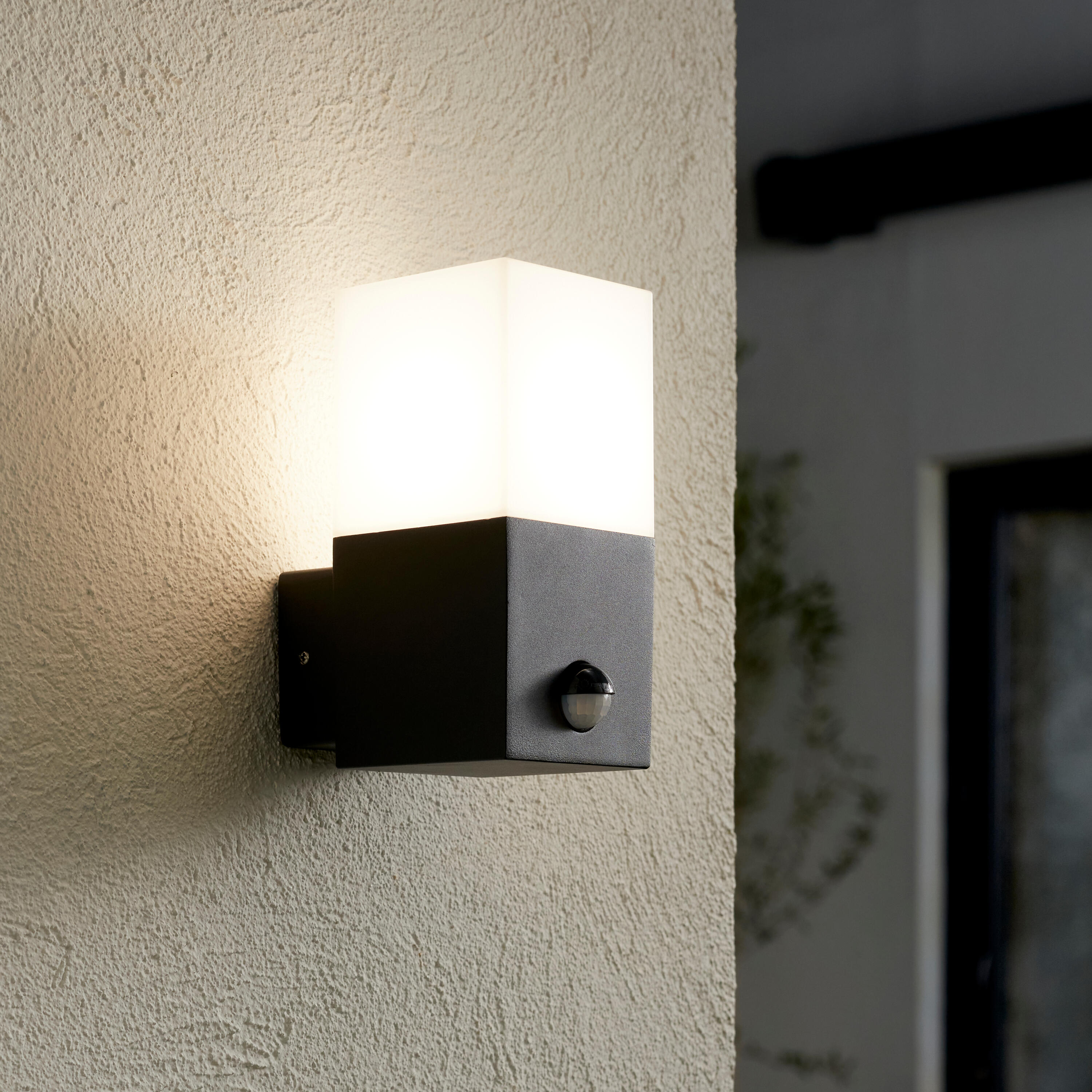 Applique extérieure à détection E27, noir Cies INSPIRE - 2