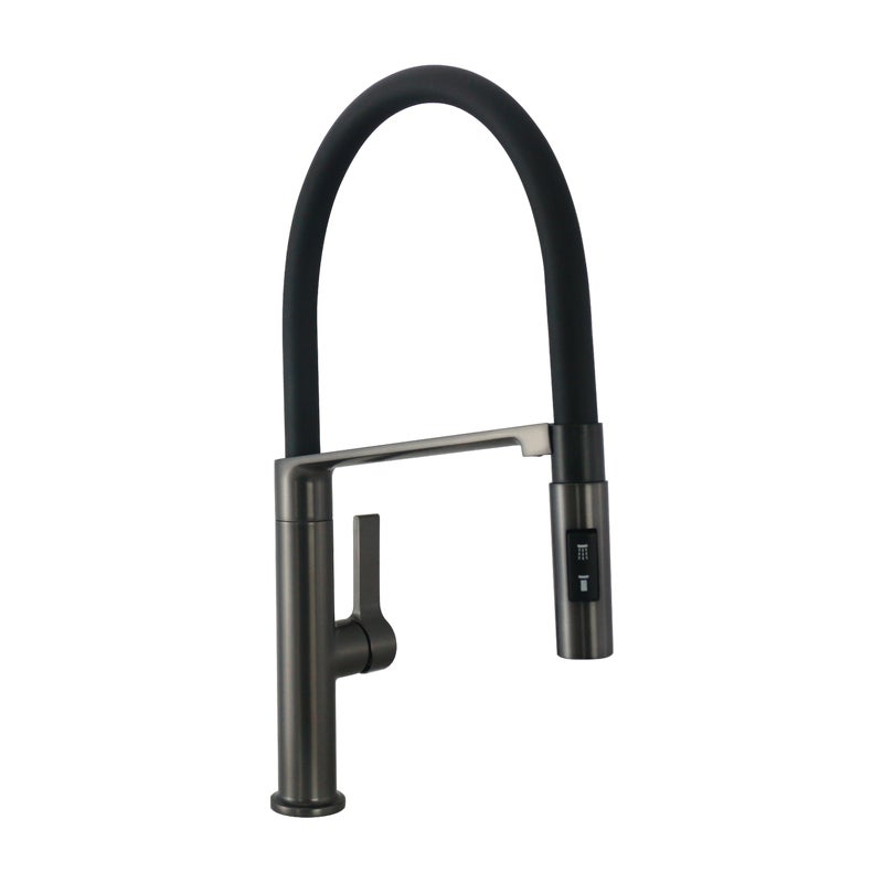 Bateria kuchenna z wyciąganą wylewką U 49 cm Deli Olly Titan Delinia