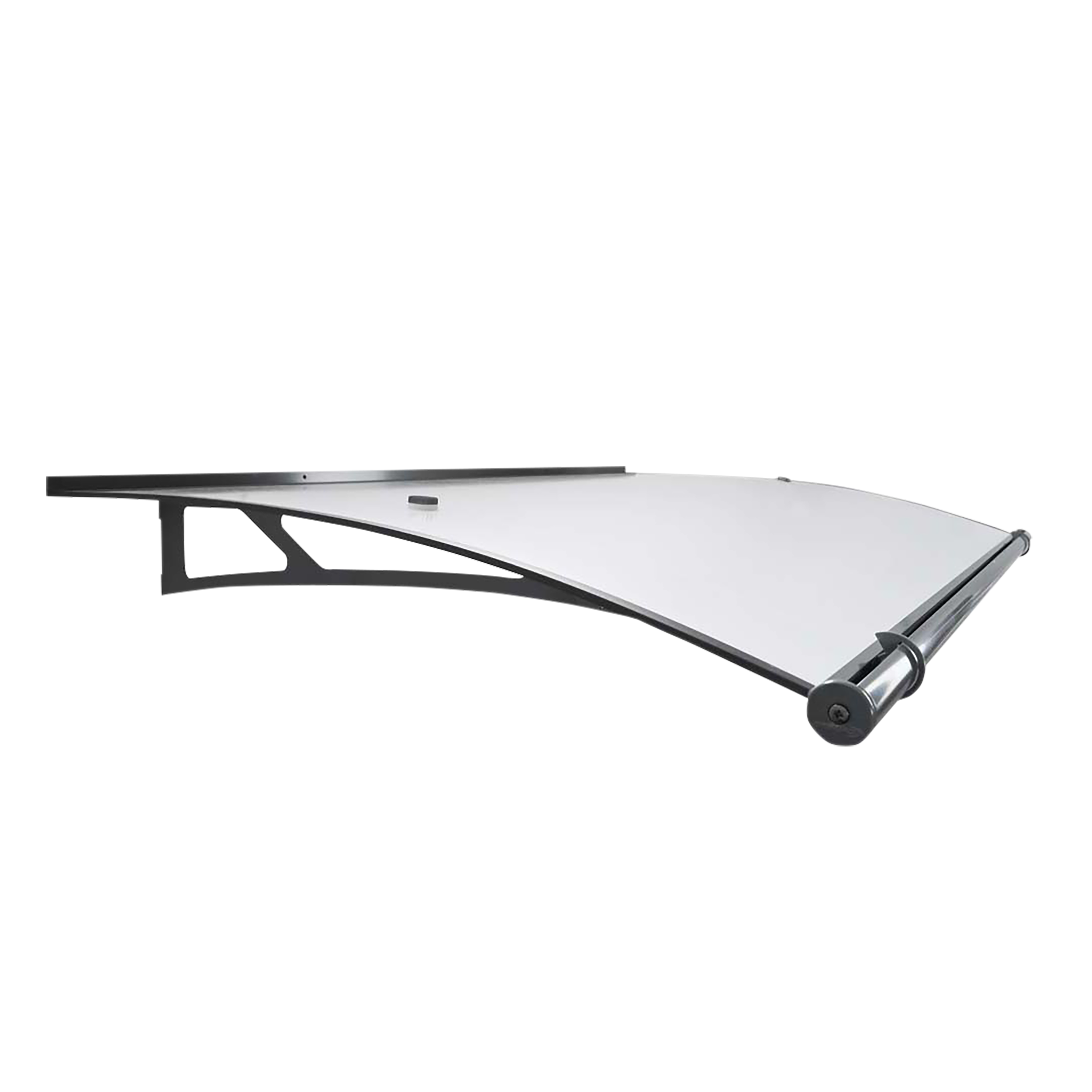 Daszek nad drzwiowy Lightline Pro antracyt 150x95 cm Robelit
