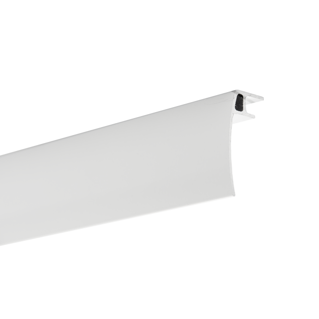 Osłona szyny sufitowej aluminiowej uniwersalnej 300 cm biała 50 mm Inspire