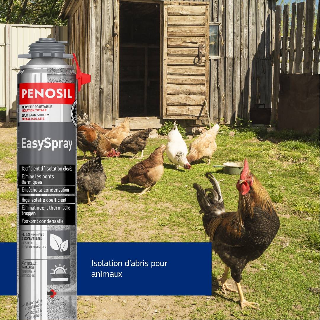 Mousse expansive pistolable PENOSIL, blanc, 700 ml - 3