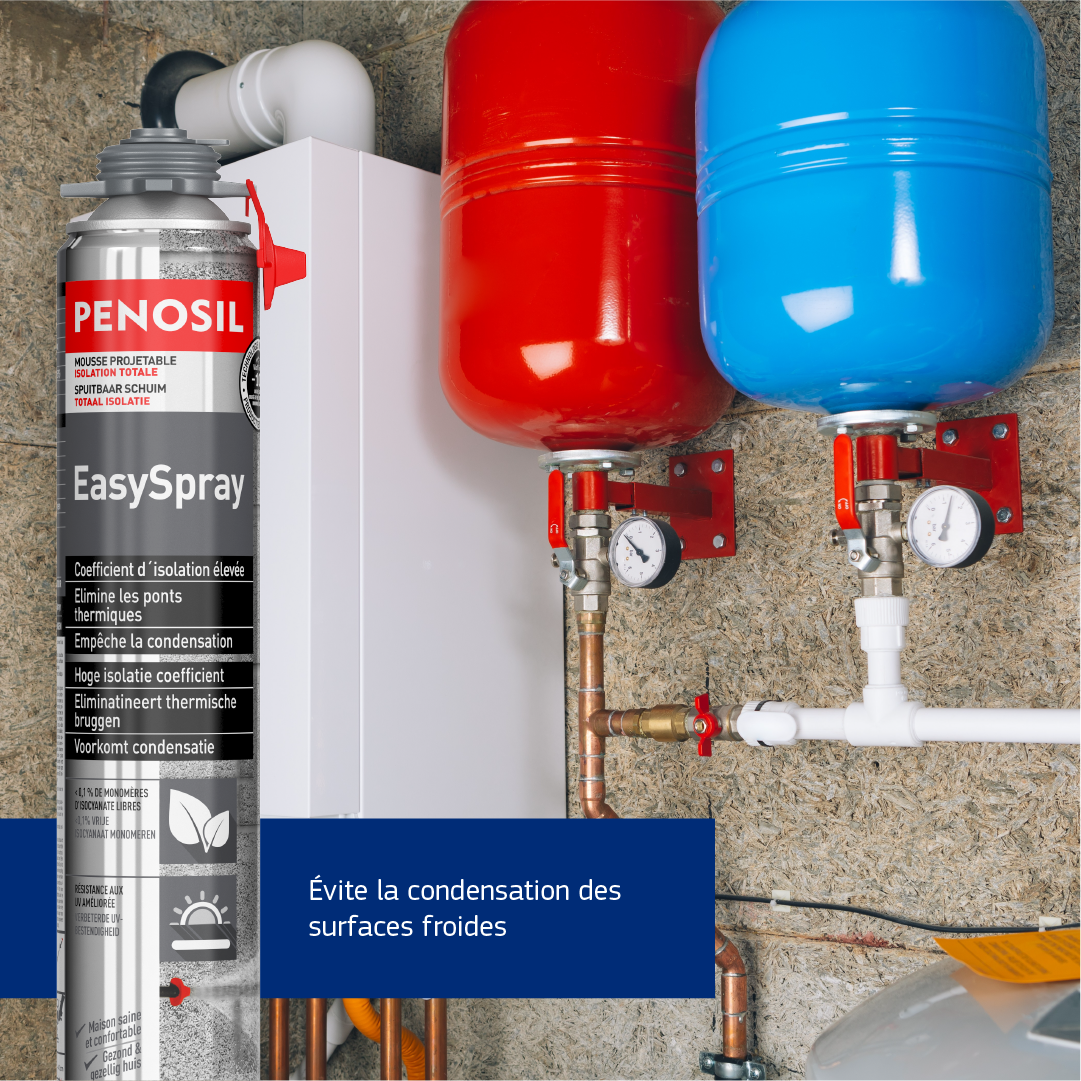 Mousse expansive pistolable PENOSIL, blanc, 700 ml - 6