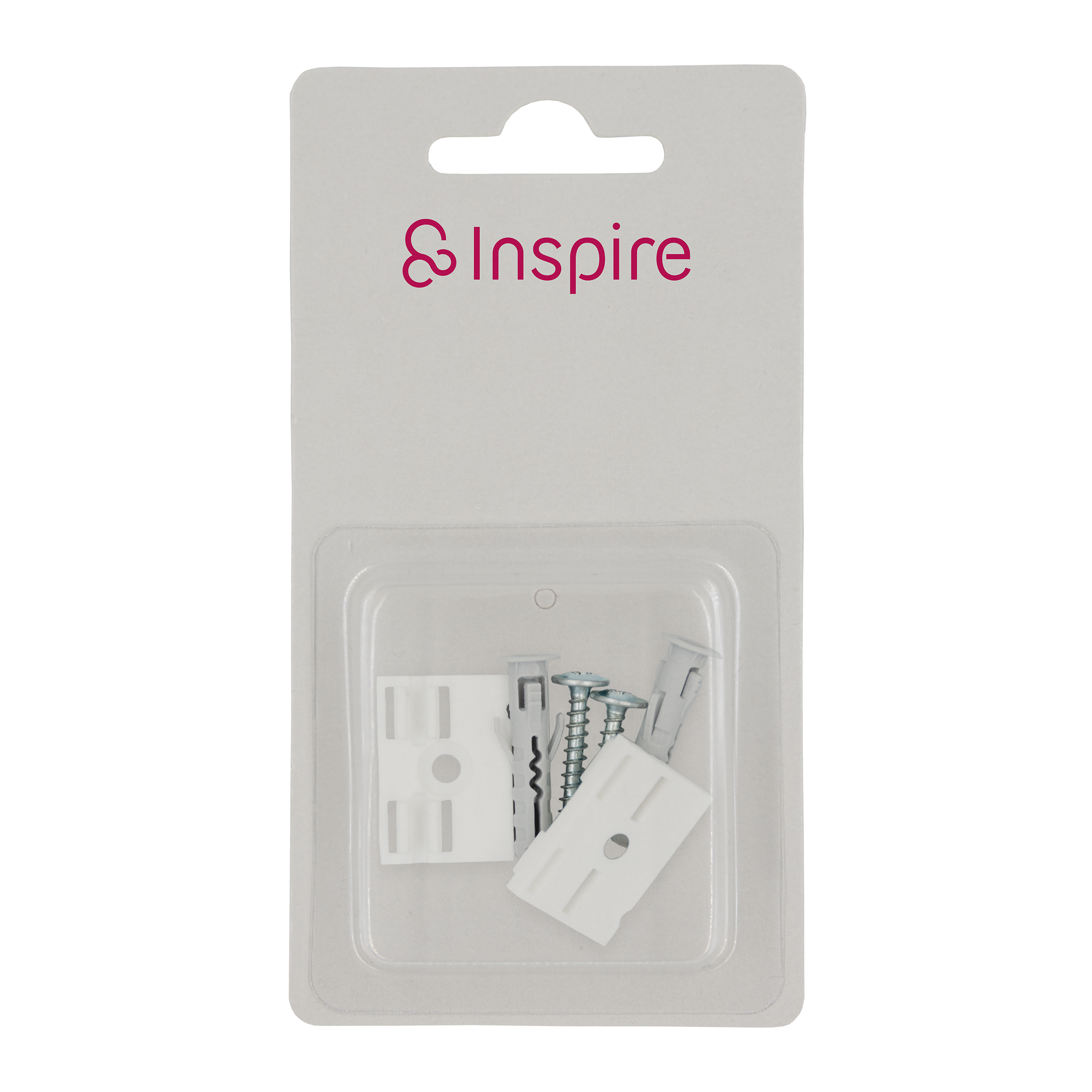 Wspornik do pojedynczej szyny sufitowej aluminiowej uniwersalnej biały Inspire - 2