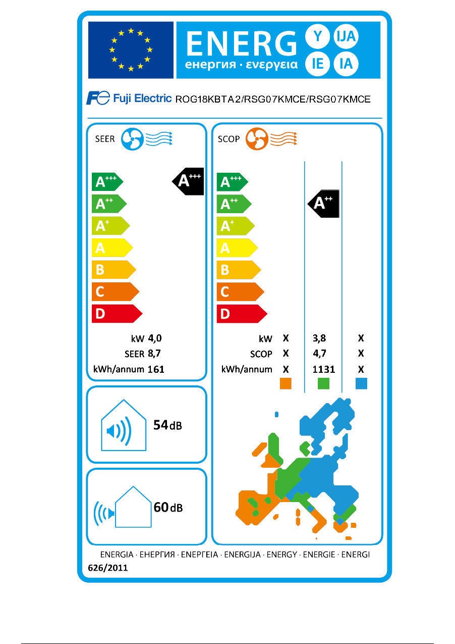 Unité extérieure pompe à chaleur air/air Bisplit SAUTER Batura, 5000W - 4