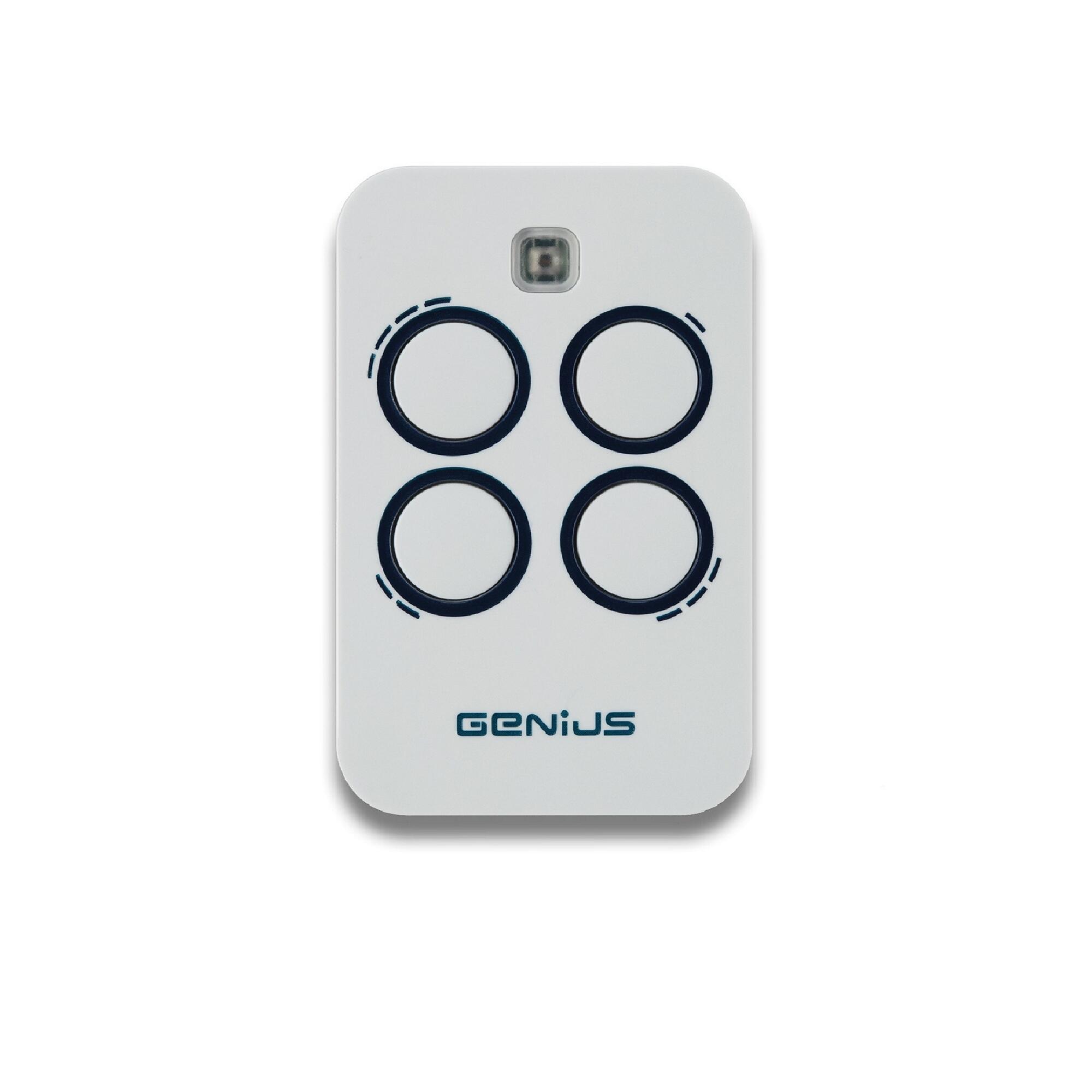 Telecomando Rolling code GENIUS KILO GE/6100333 in abs bianco 868 MHZ 4 ...