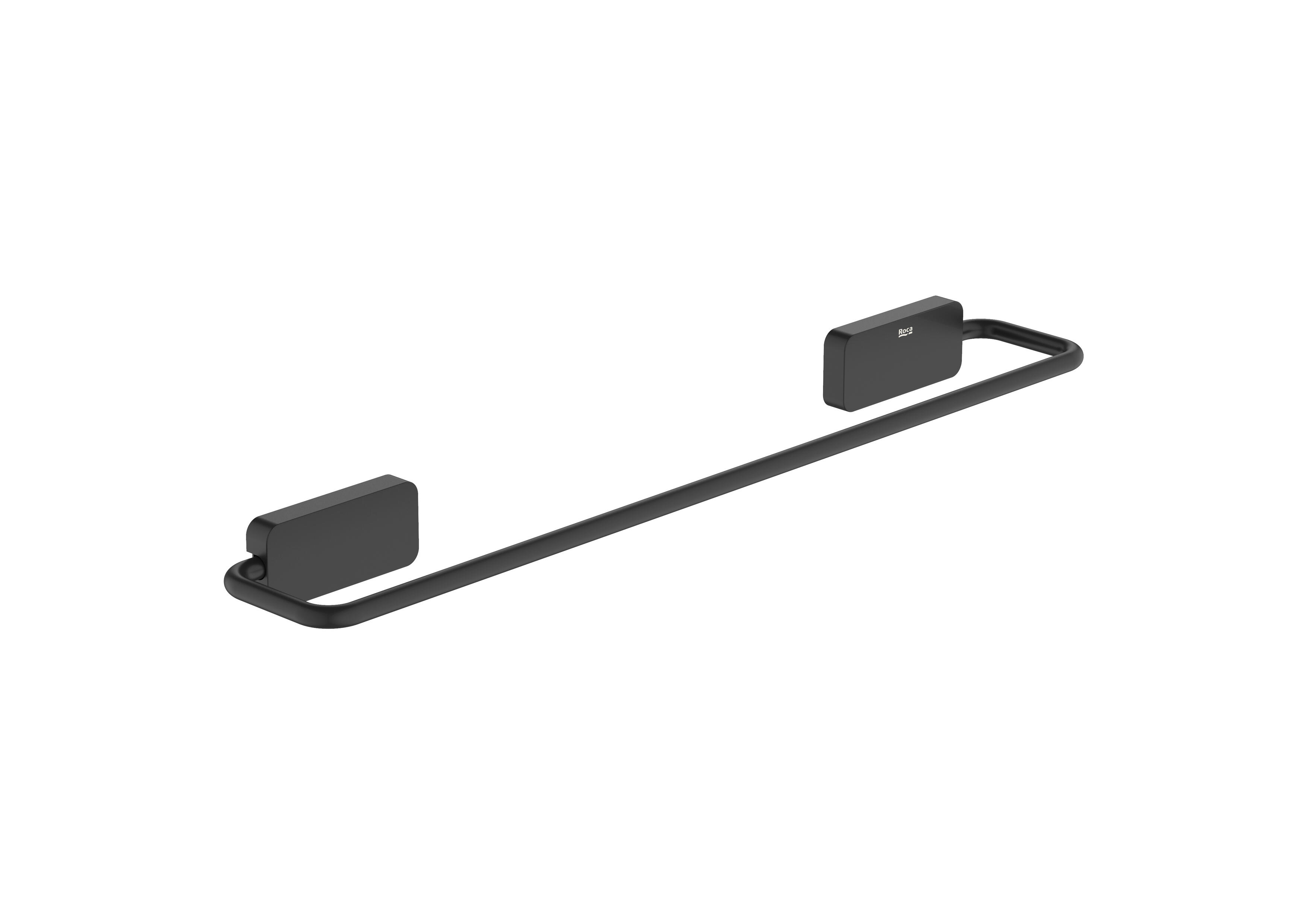 Toallero atornillar roca legacy negro 3.2x6.5 cm